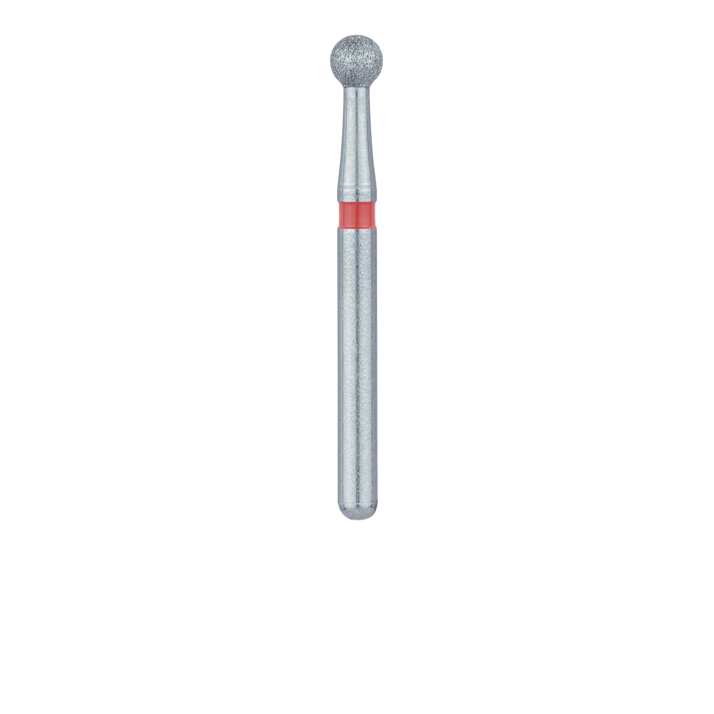 Meisinger 801F-021-FG Fine Diamond Bur, Round, Friction Grip, 2.1 mm, 5/Pk thumbnail 2
