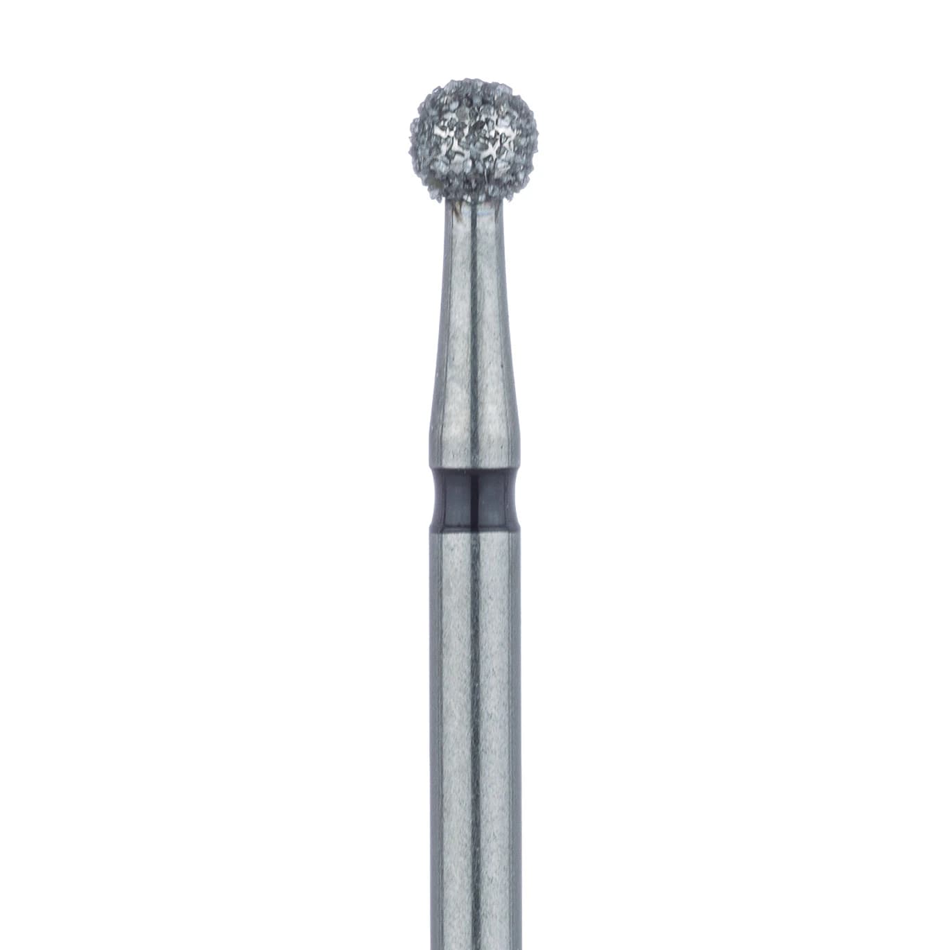 Meisinger Diamond Bur FG 801H-023, Super Coarse, Round, 2.3 mm, Black, 5/Pk - Meisinger Diamond FG 801-023 X-Coarse 5/Pk - Image 1