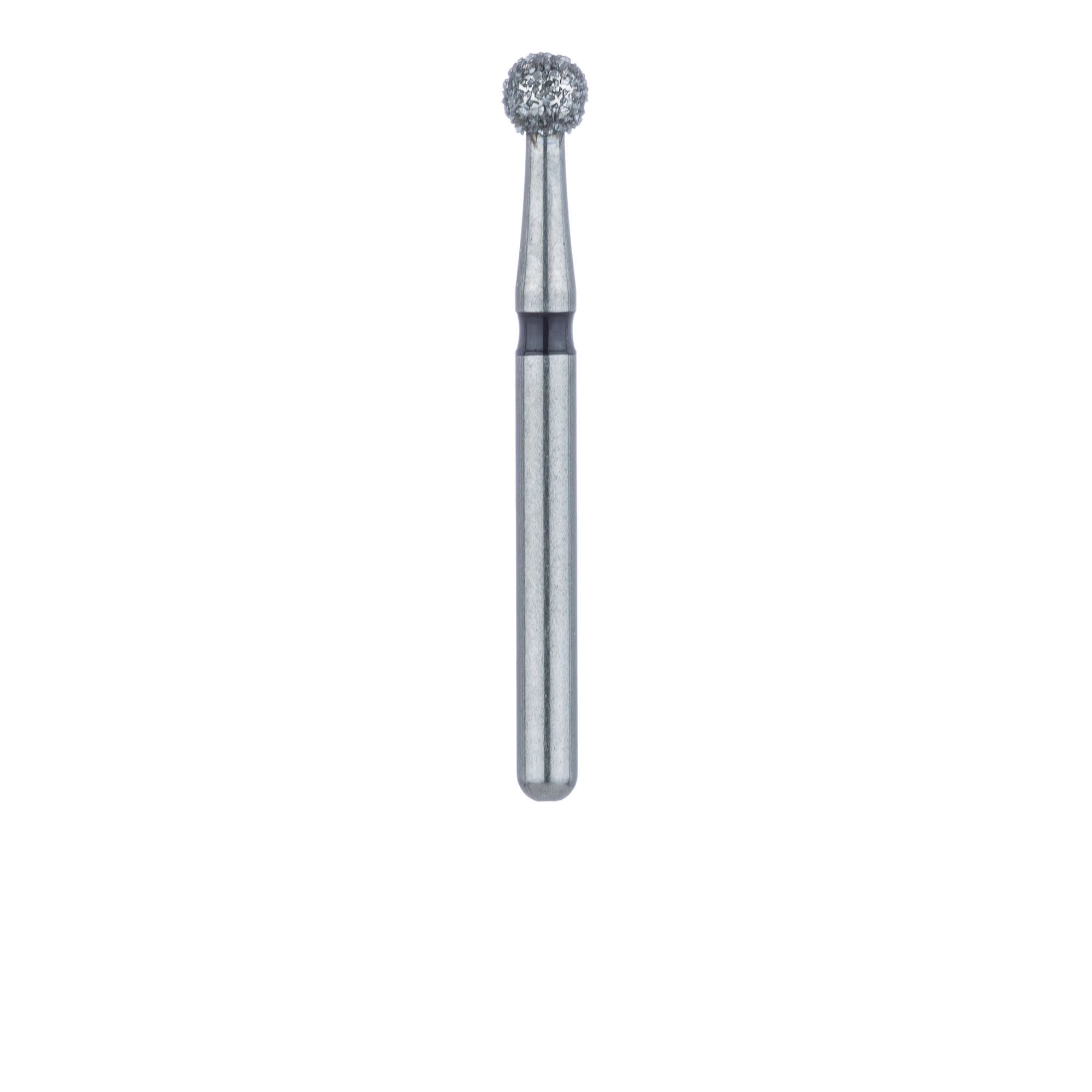 Meisinger Diamond Bur FG 801H-023, Super Coarse, Round, 2.3 mm, Black, 5/Pk thumbnail 2