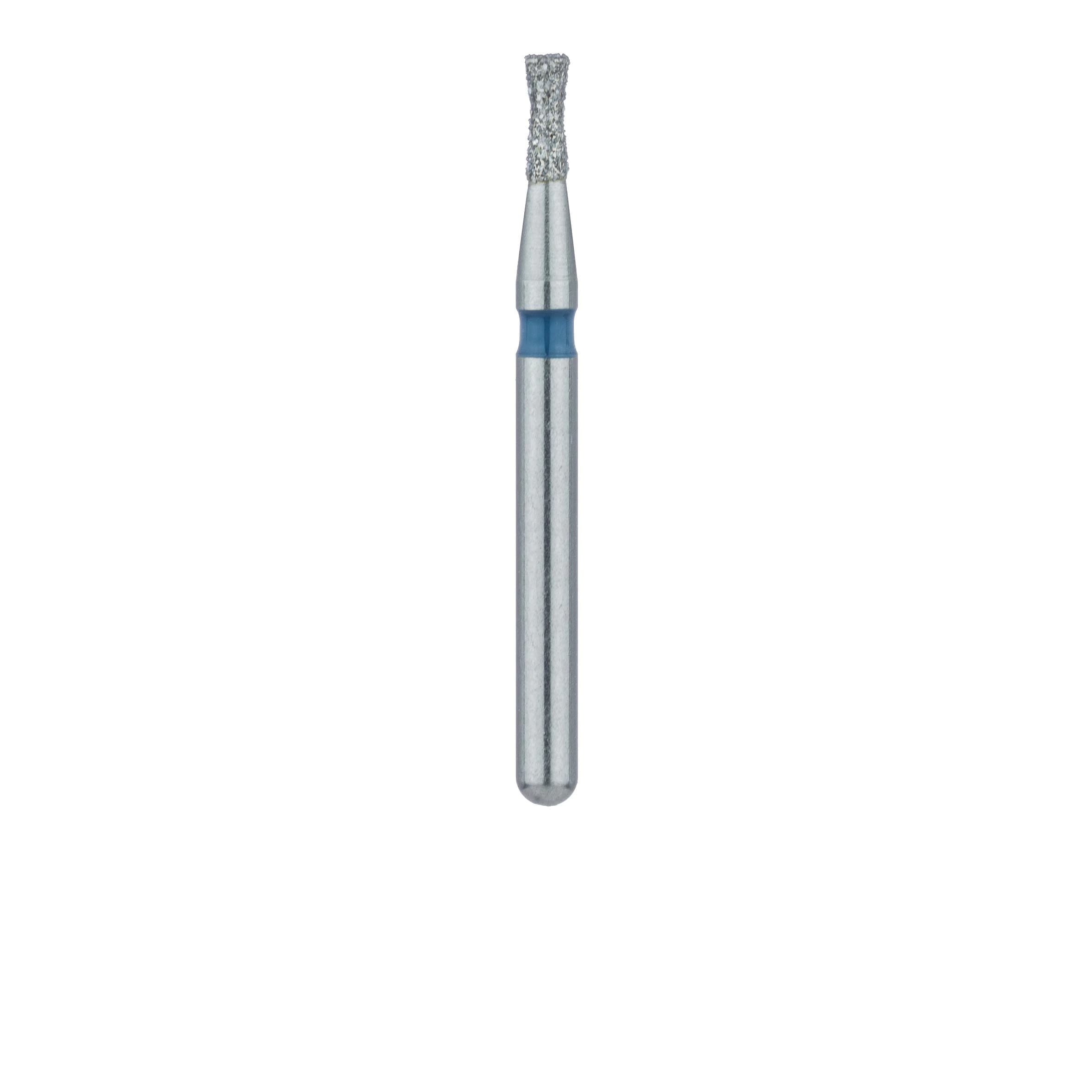 Meisinger 806-012-FG Diamond Bur, Hourglass/Double Inverted Cone, Medium Grit, Blue Ring, Friction Grip, 1.2 mm Head Diameter, 3.0 mm Head Length, 5/Pkg thumbnail 2