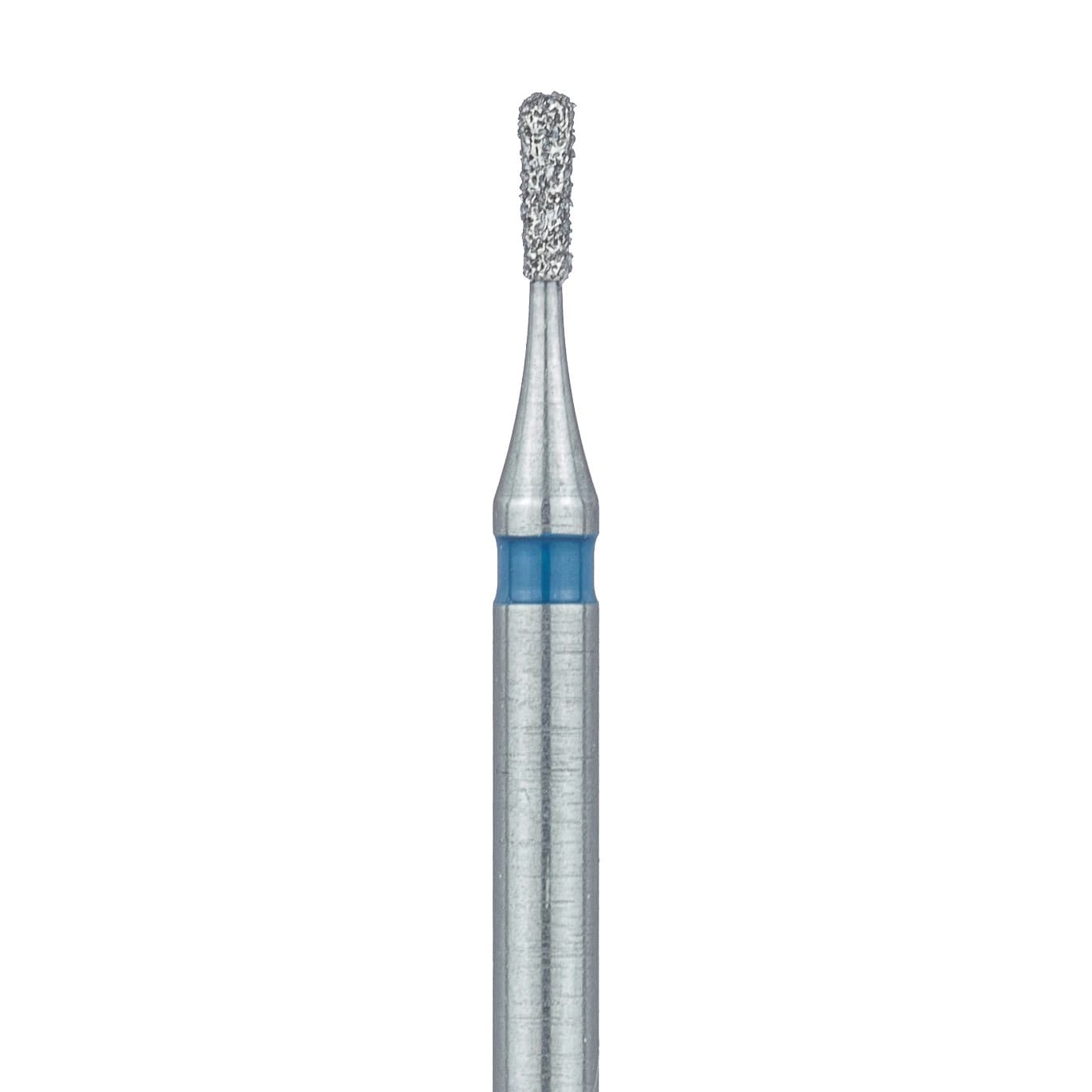 Meisinger Multi-Use Diamond Bur, FG, Pear, #808, 0.9 mm, Medium Grit, Blue Ring, 5/Pk, 808-009-FG - Meisinger Multi-Use Diamond Burs, FG, Pear, # 808, 0.9 mm, Medium, Blue, 5/Pk, 808-009-FG - Image 1