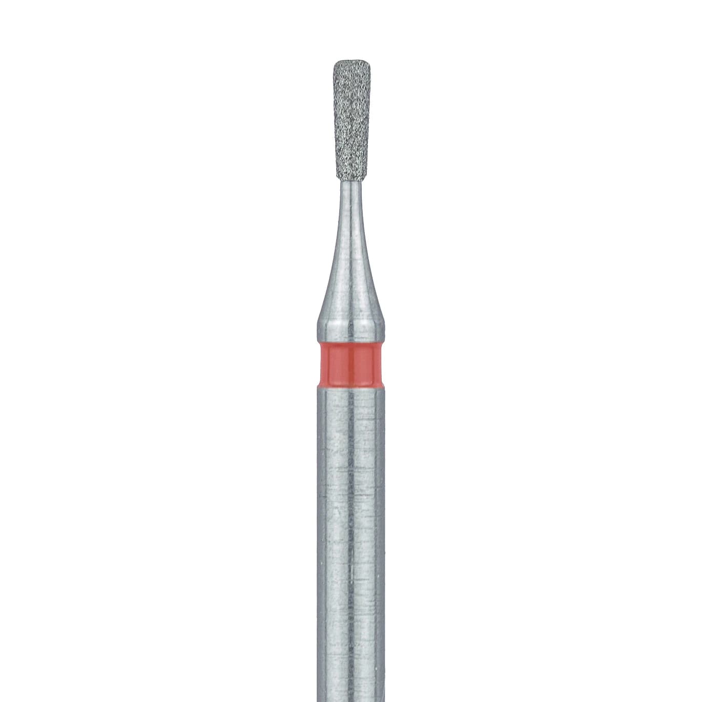 Meisinger 808F-009-FG Fine Diamond Bur, Pear, 0.9 mm Head, Friction Grip, 5/Pack - Meisinger FG Diamonds - Fine - 808-009 - Image 1