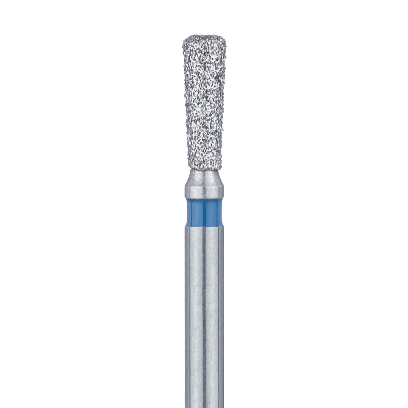 Meisinger 808L-018-FG Medium Diamond Bur, Long Pear, Friction Grip, 1.8 mm Diameter, 5/Pack - #808L-018 Medium Diamond Bur Long Pear FG Pack of 5 - Image 1