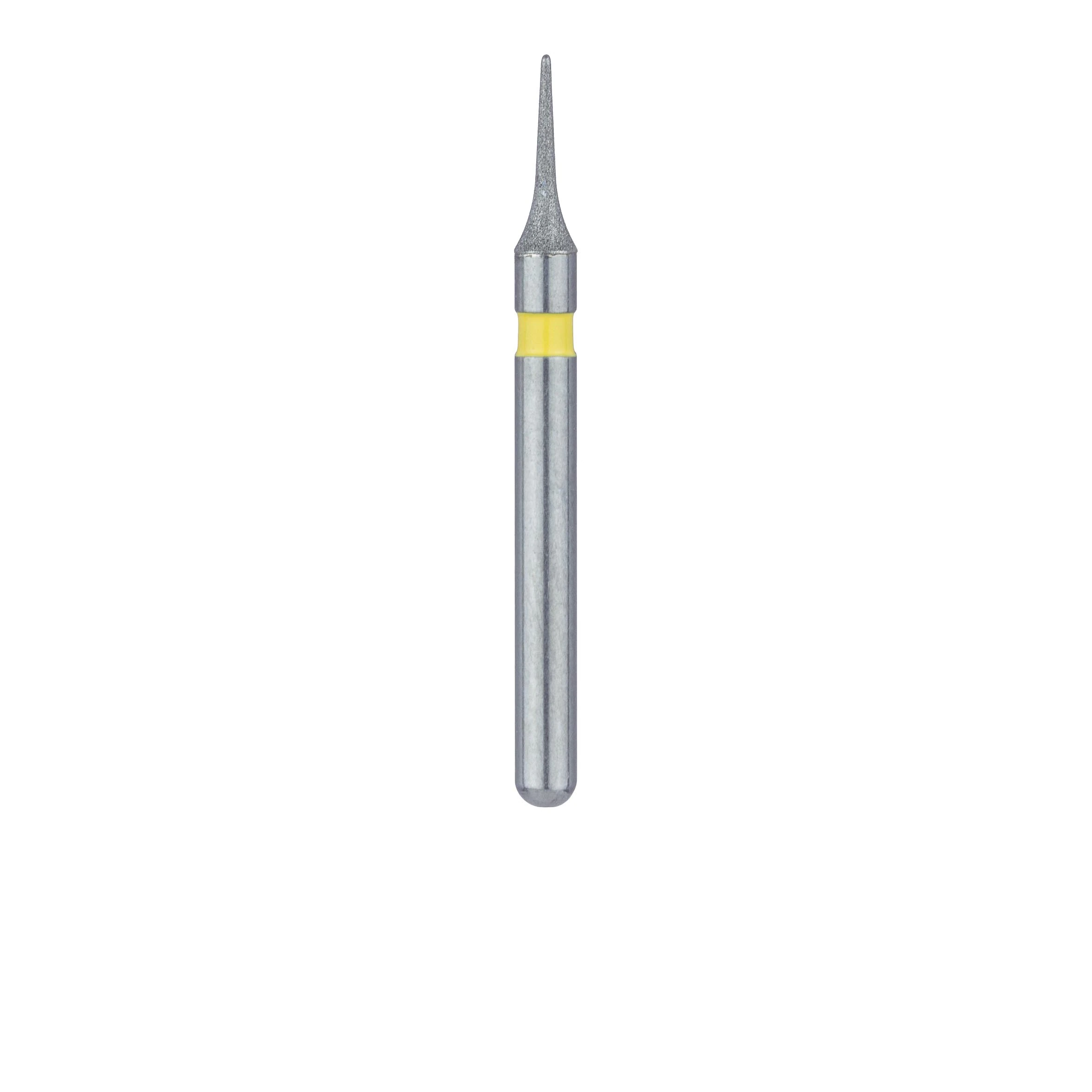 Meisinger 820C-016-FG Extra Fine Diamond Bur, Interproximal Mosquito, Friction Grip, 1.6 mm Head, 5/Pk thumbnail 2