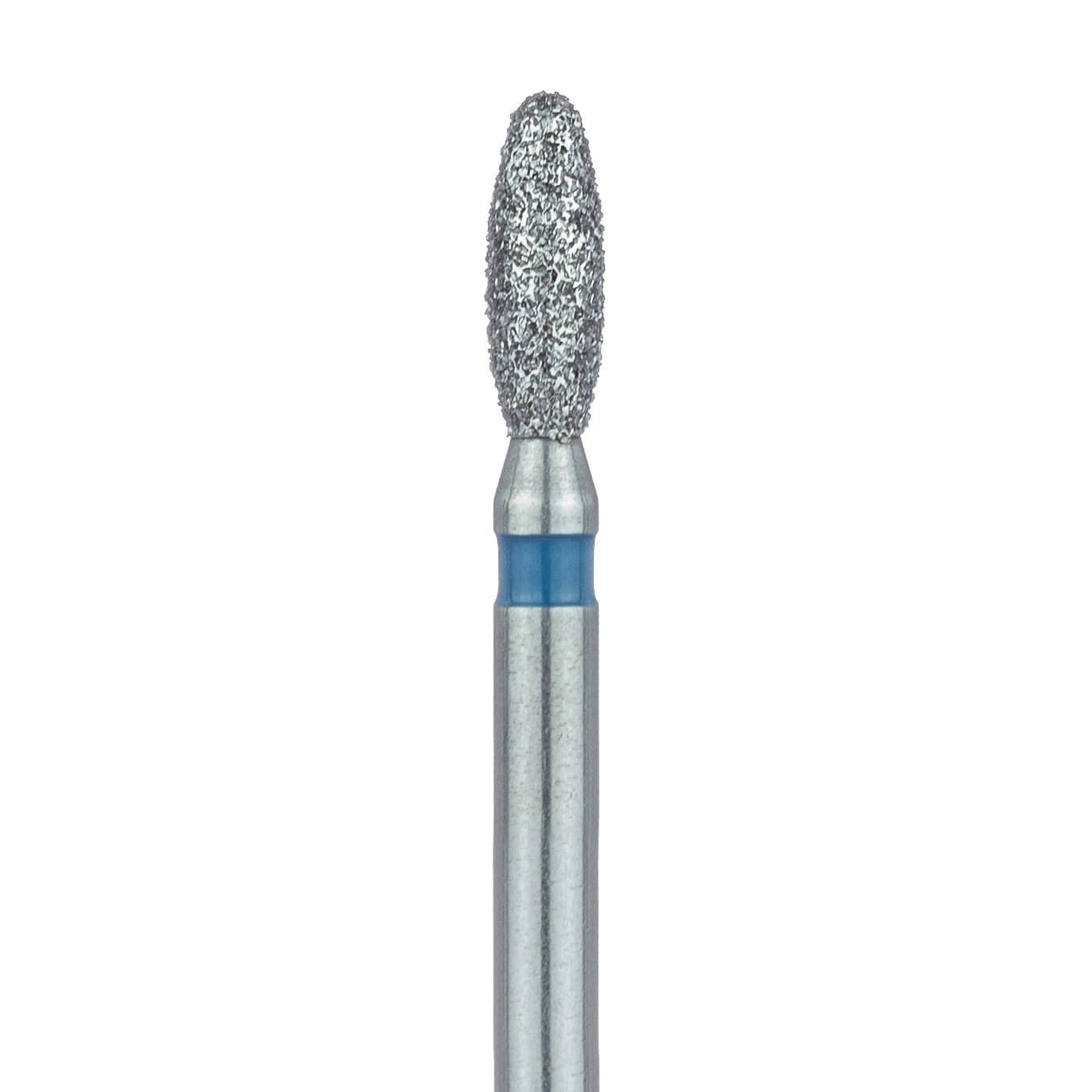 Meisinger Multi-Use Diamond Bur, FG, Long Football, #833L, 1.8 mm, Medium Grit, Blue Ring, 5/Pk, 833L-018-FG - Meisinger Multi-Use Diamond Burs, FG, Long Football, # 833L, 1.8 mm, Medium, Blue, 5/Pk, 833L-018-FG - Image 1