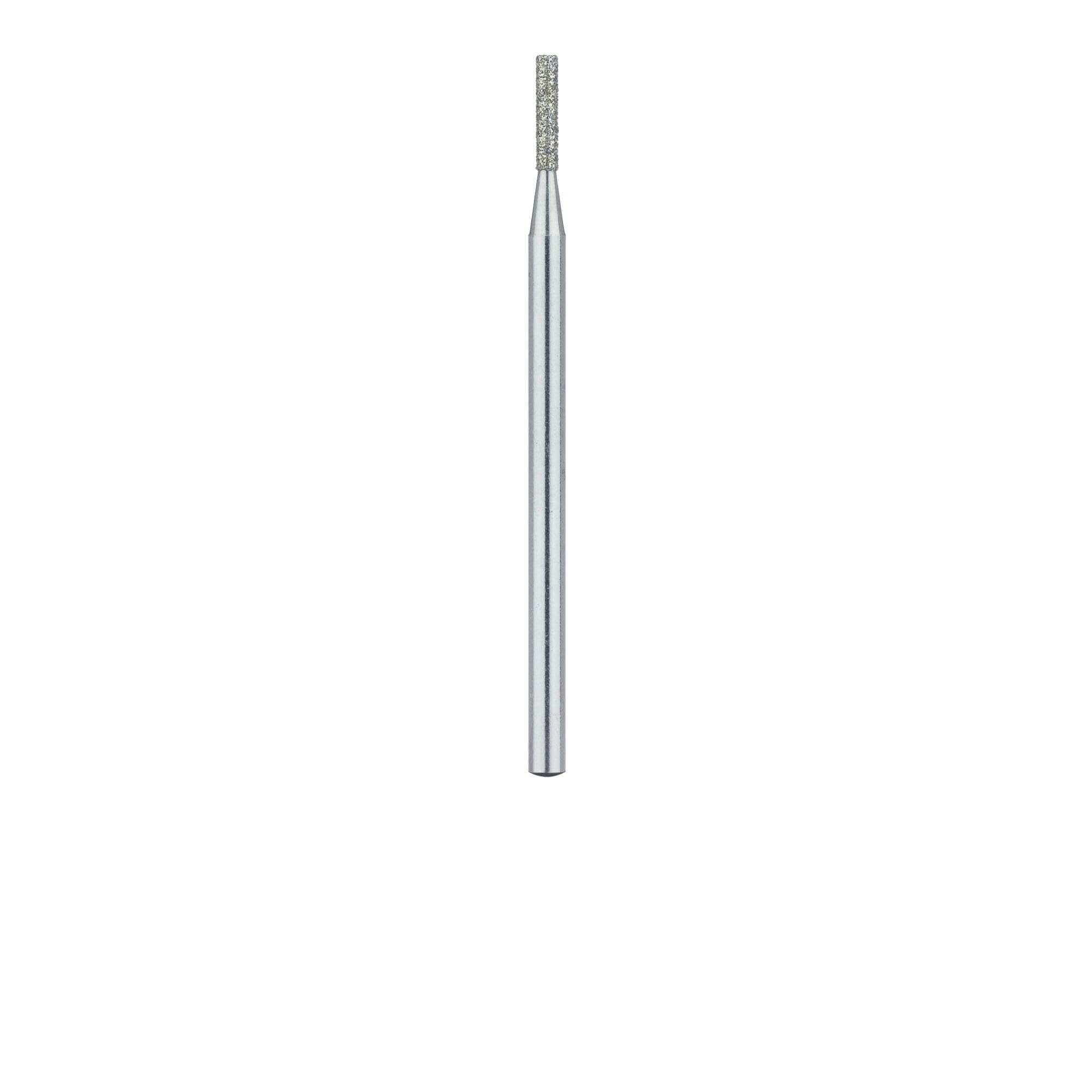 Meisinger 837-014-HP Diamond Bur, Medium Grit, Long Cylinder, 1.4 mm Diameter, HP Shank, 5/Pk thumbnail 2
