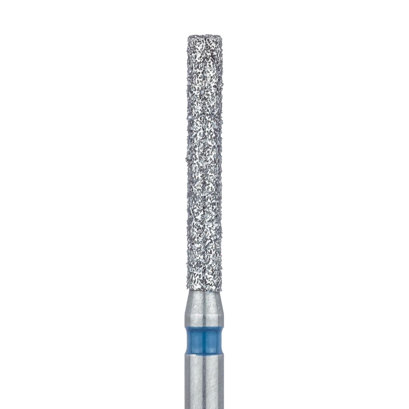 Meisinger 837XL-014-FG Multi-Use Diamond Bur, Extra Long Cylinder, Medium Grit, 1.4 mm Diameter, Friction Grip, 5/Pack - Meisinger Diamonds 837XL-014-FG Medium 5/Pk - Image 1