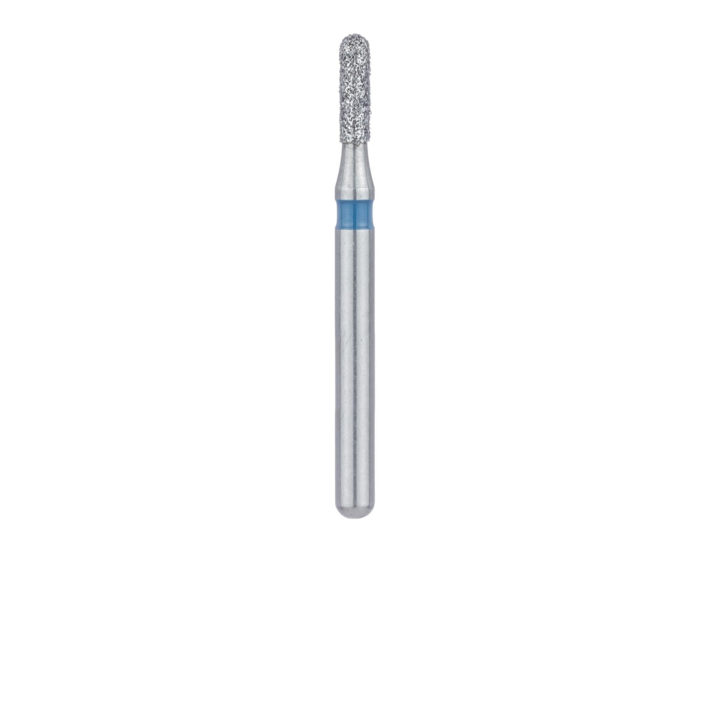 Meisinger Multi-Use Diamond Bur, FG, Round End Cylinder, #838, 1.2 mm, Medium Grit, Blue Ring, 5/Pk, 838-012-FG thumbnail 2