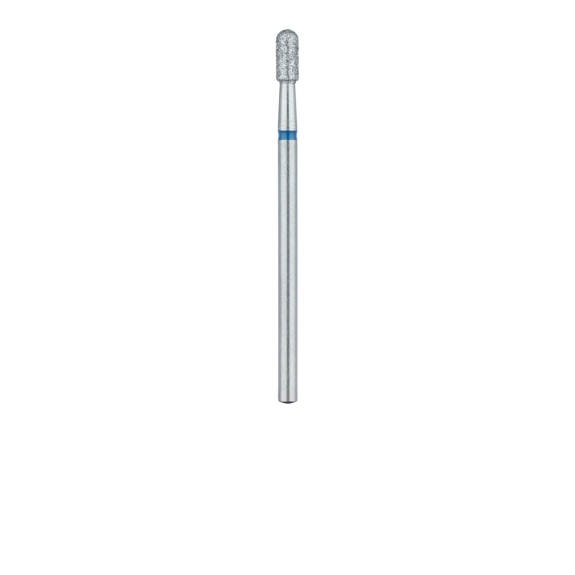 Meisinger Multi-Use Diamond Bur, HP, Long Round End Cylinder, #838L, 2.7 mm, Medium Grit, Blue Ring, 5/Pk, 838L-027-HP thumbnail 2