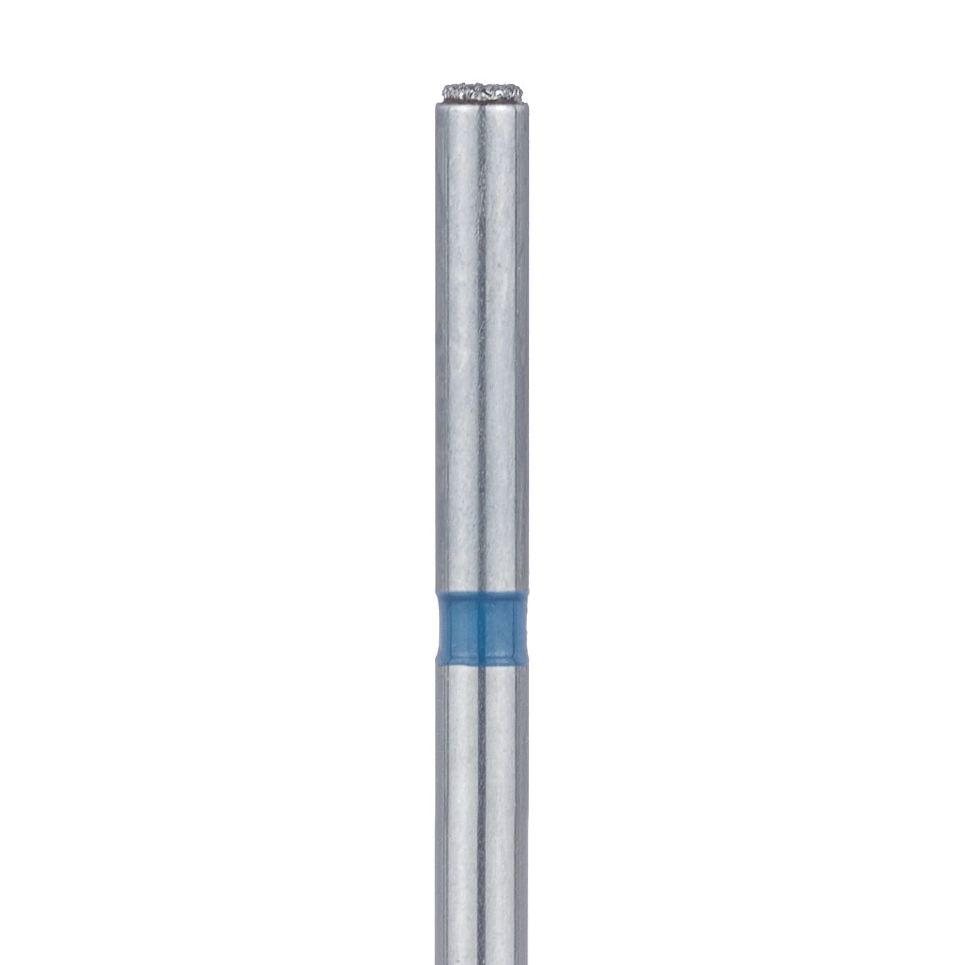 Meisinger 839-016-FG Multi-Use Diamond Bur, End Cutting Cylinder, Medium Grit (Blue), 1.6 mm Head Diameter, Friction Grip, 5/Pack - Meisinger Diamonds 839-016-FG Medium 5/Pk - Image 1