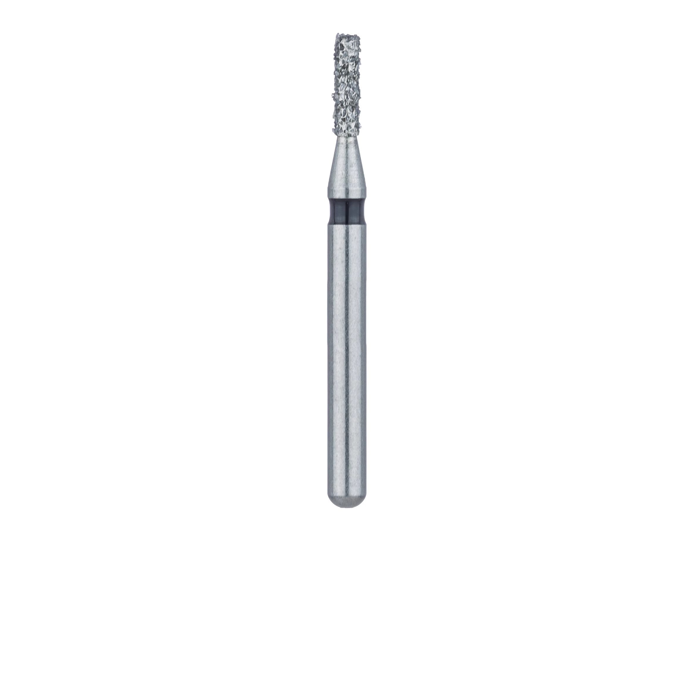 Meisinger 840H-012-FG Diamond Bur, Super Coarse (Black), Cylinder Round End, Friction Grip, 1.2 mm Head Diameter, 4.0 mm Head Length, 5/Pkg thumbnail 2