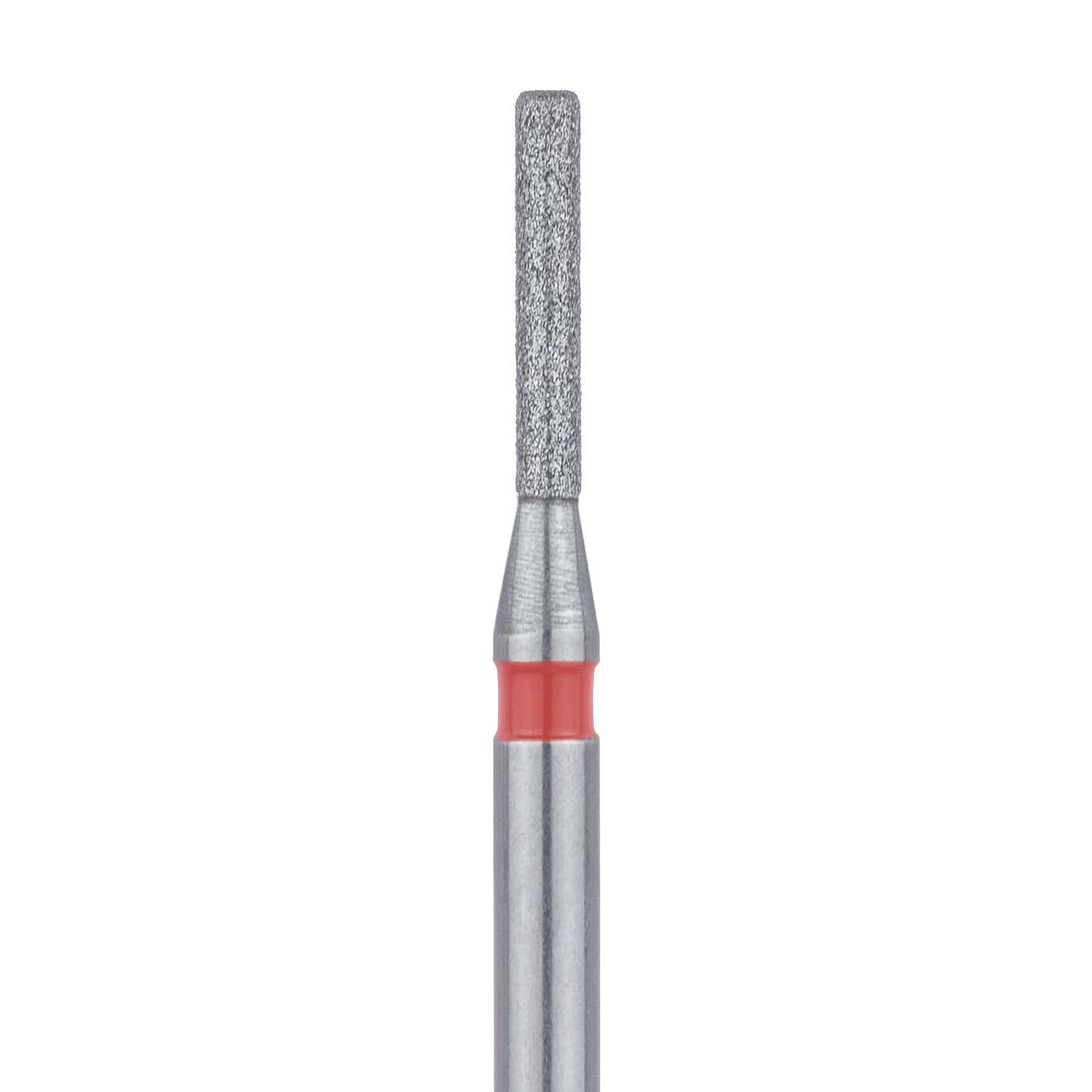 Meisinger 841F-010-FG Fine Diamond Bur, Round Edge Long Cylinder, Friction Grip, 1.0 mm, 5/Pk - Meisinger Diamonds 841F-010-FG Fine 5/Pk - Image 1