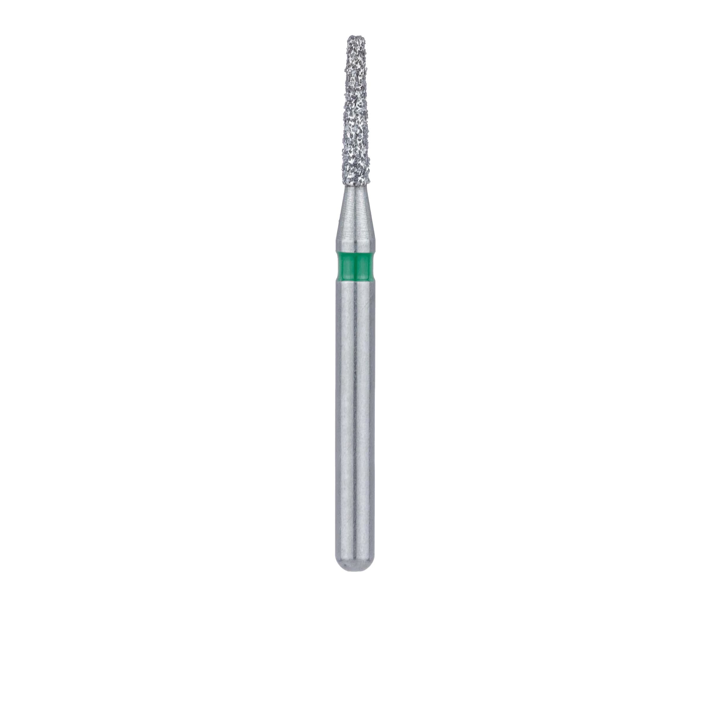 Meisinger 846G-012-FG Coarse Diamond Bur, Flat-End Tapered, Friction Grip, 1.2 mm Head, 5/Pk thumbnail 2
