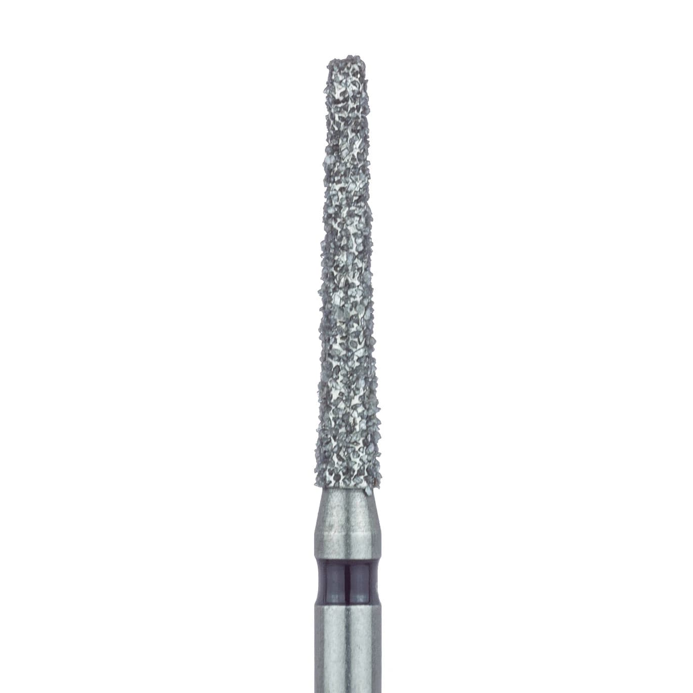 Meisinger 848H-016-FG Super Coarse Diamond Bur, Flat End Tapered, Friction Grip, 1.6 mm Head Diameter, 10 mm Working Length, 5/Pkg - Diamond Instruments – FG, Super Coarse, Black, Cone, 5/Pkg - Flat, 848H-016-FG, 1.6 mm Head Diameter, 10.0 mm Head Length - Image 1