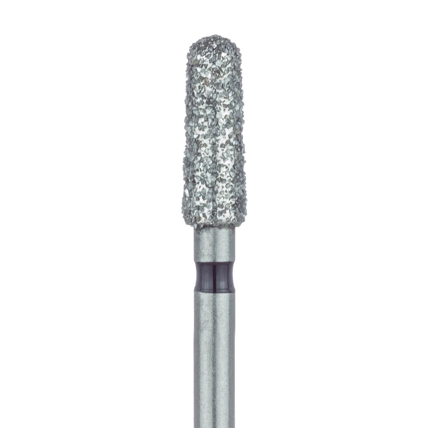 Meisinger 849H-025-FG Super Coarse Diamond Bur, Round End Taper, 2.5mm, Friction Grip, Multi-Use, 5/Pk - Miesinger Diamond 2.5mm X-Coarse Round End Taper FG 5Pk - Image 1