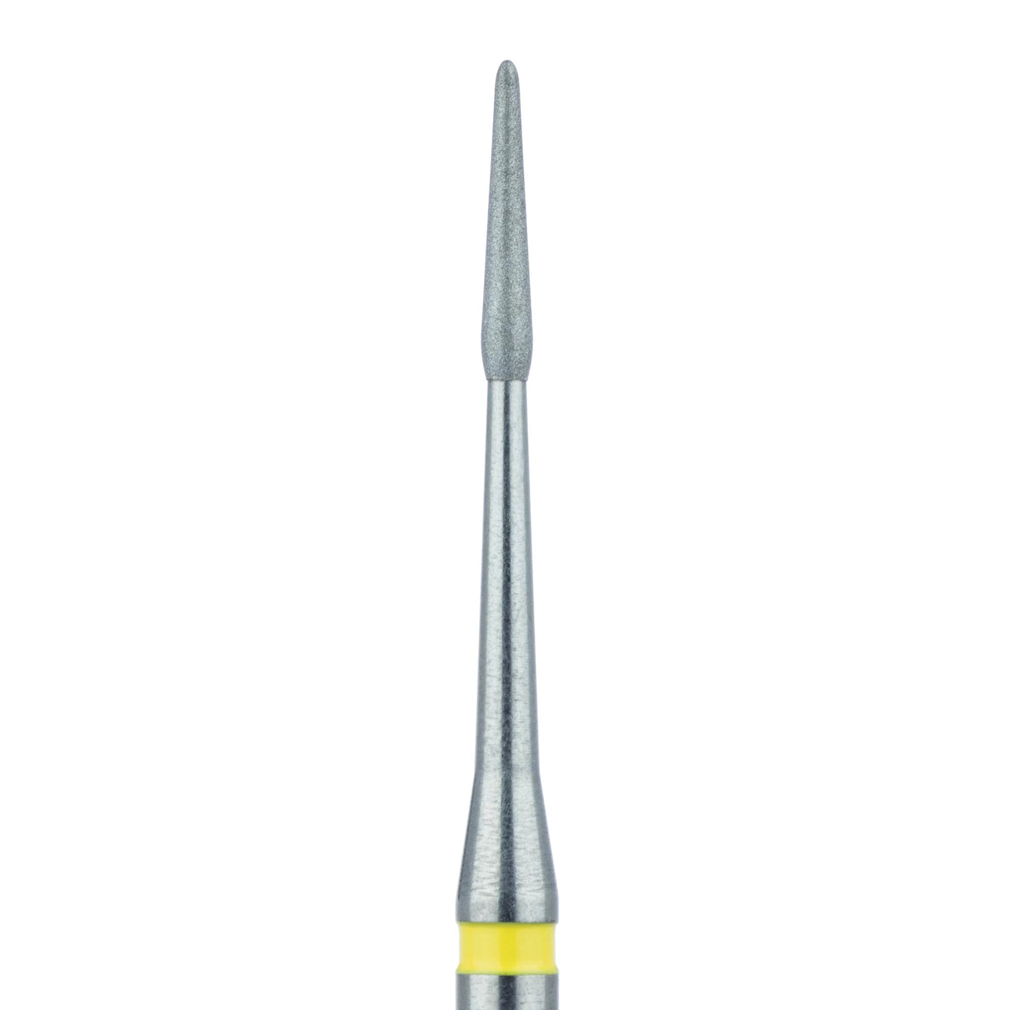 Meisinger Diamond Round End Taper Perio Planing Bur, 1.2mm, Extra Fine, RAXL, 849LC-012, 5/Pack - Meisinger RA Surgical Diamonds - 849L-012 - Extra Fine - Image 1