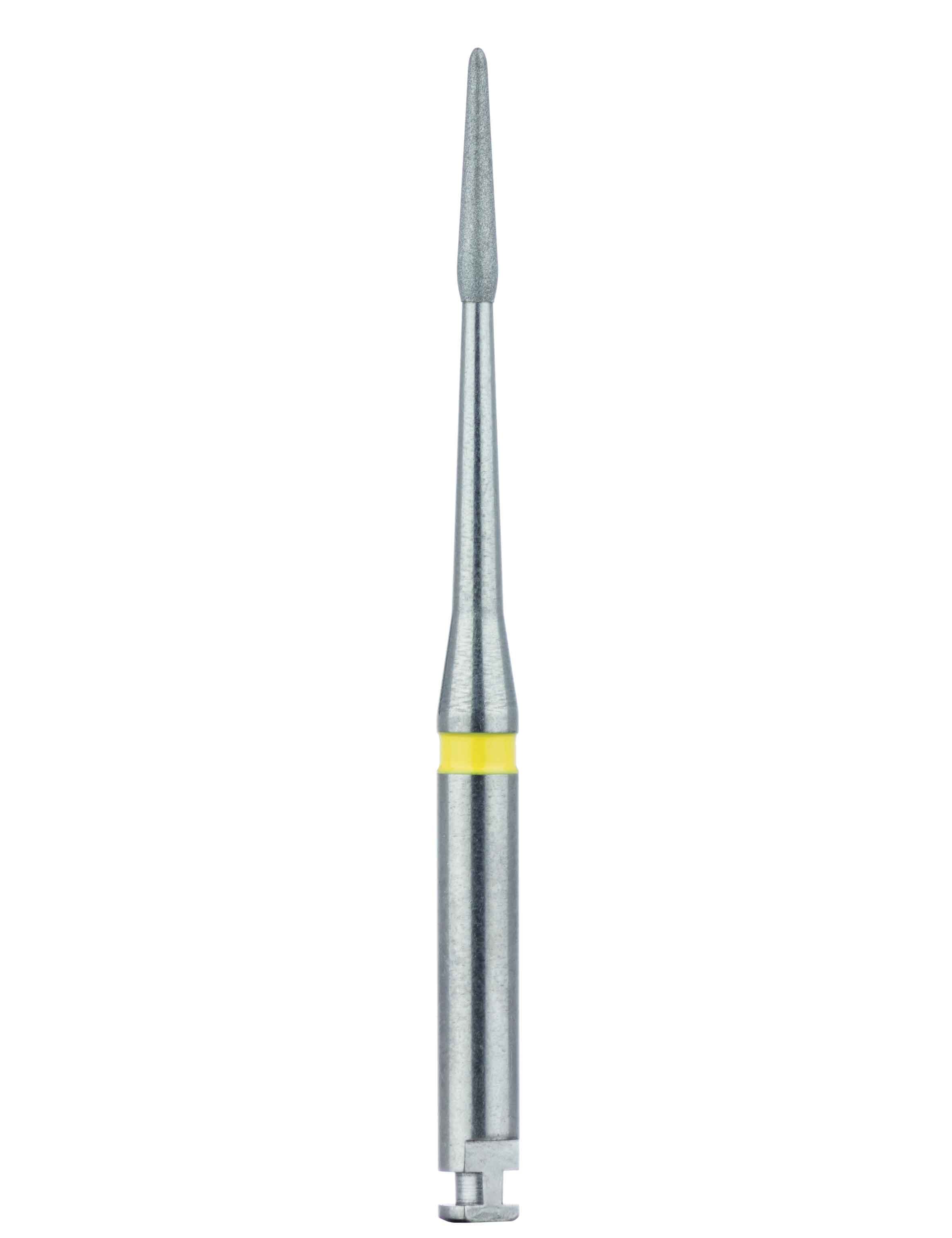 Meisinger Diamond Round End Taper Perio Planing Bur, 1.2mm, Extra Fine, RAXL, 849LC-012, 5/Pack thumbnail 2
