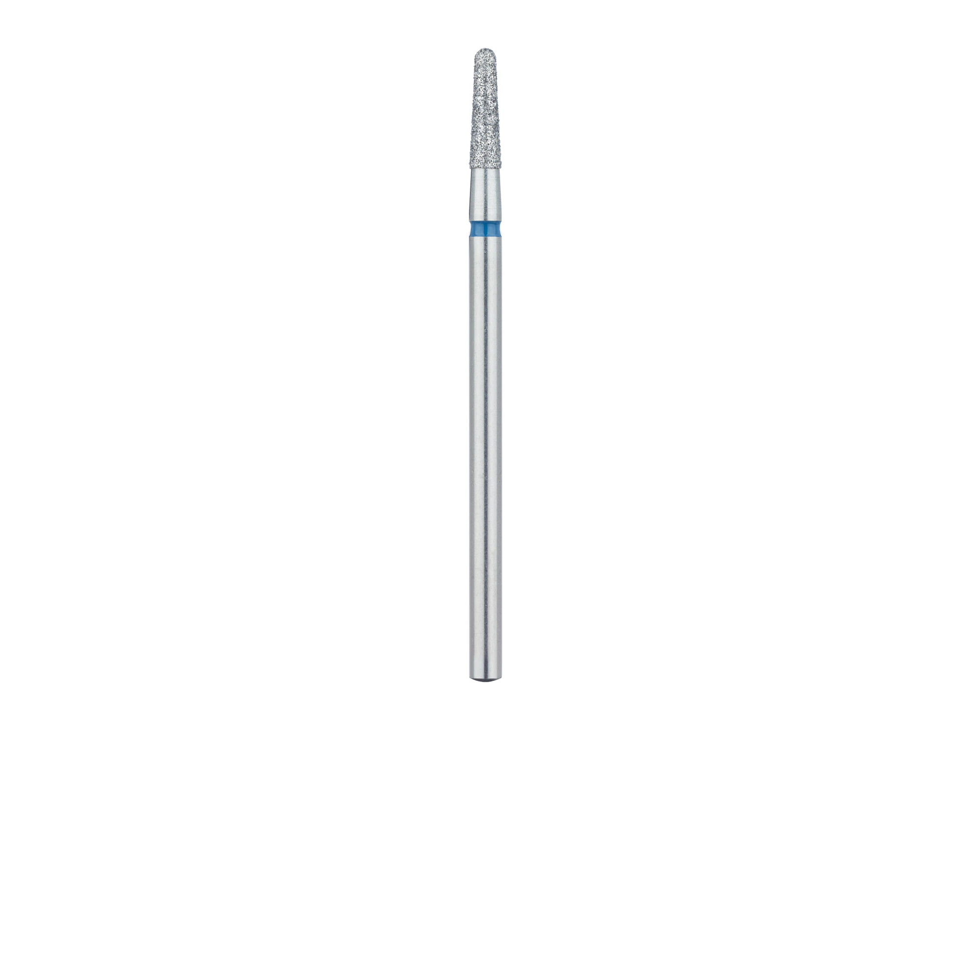 Meisinger 850-023-HP Diamond Bur, Round End Tapered, Medium Grit, 2.3 mm Diameter, HP Shank, 5/Pk thumbnail 2