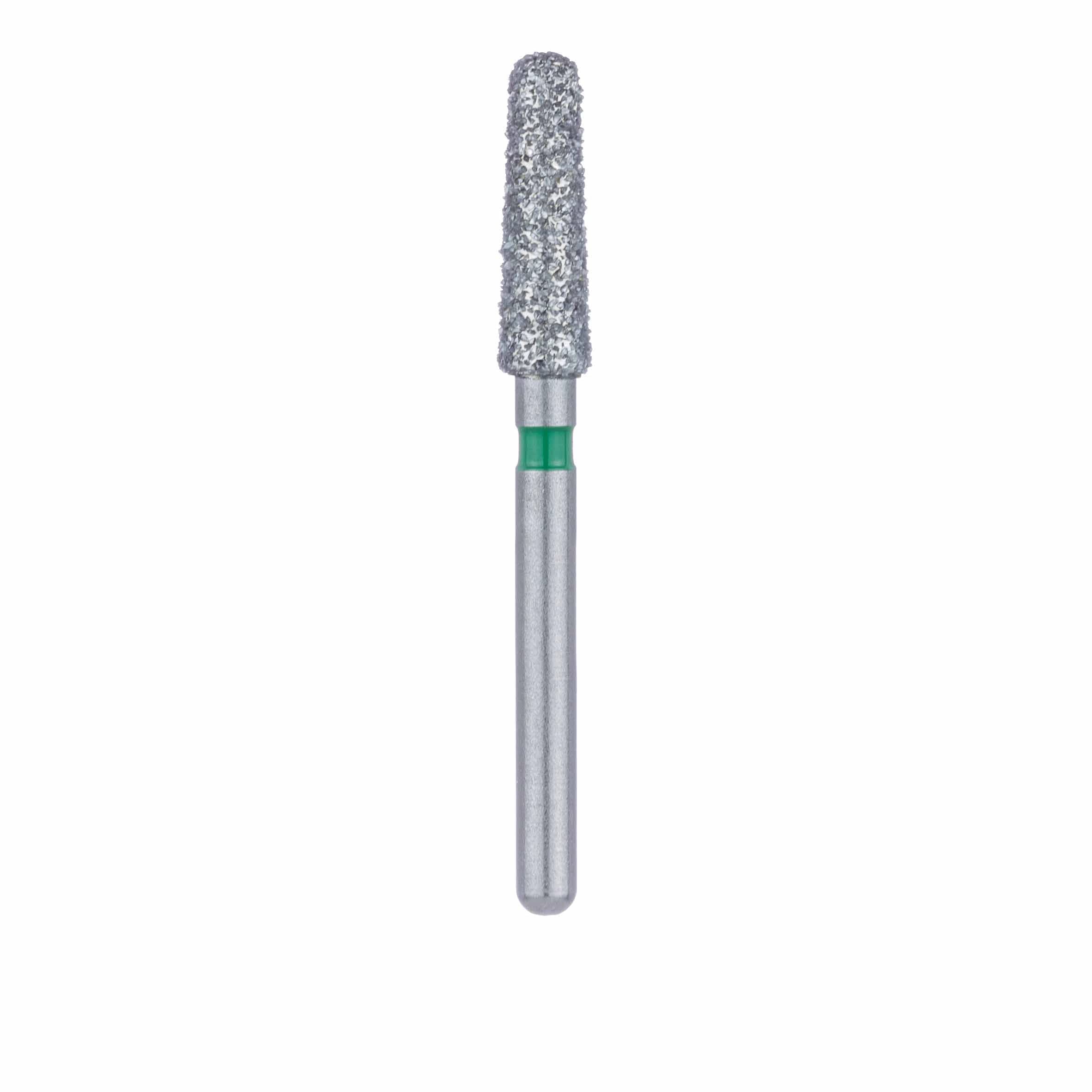 Meisinger Diamond Bur, Round End Taper, FG, Coarse (Green), 2.5mm Head, 8mm Working Length, 850G-025, 5/Pack thumbnail 2