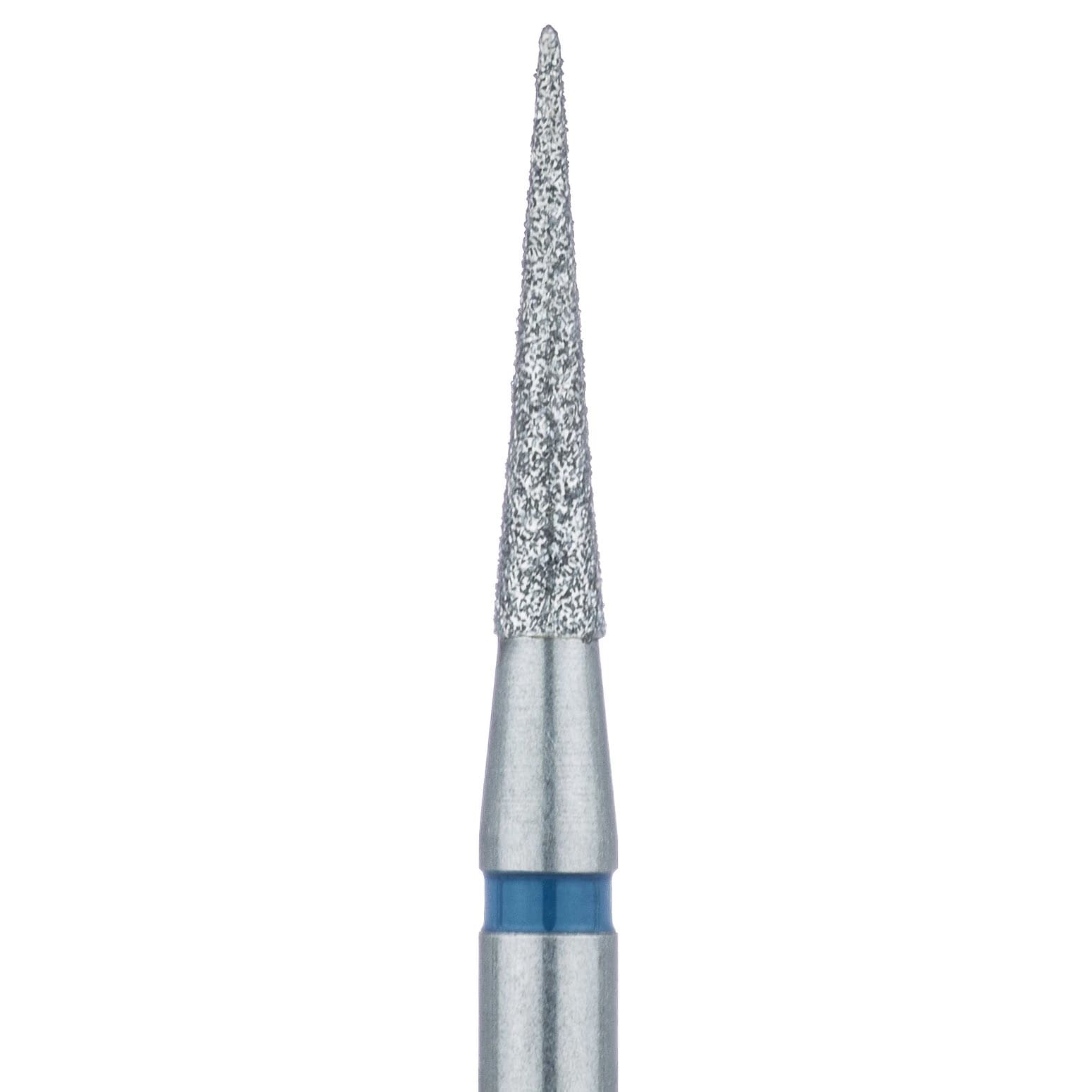 Meisinger 859-018-RA Multi-Use Diamond Bur, Medium Grit, Needle Shape, 1.8mm Head, Right Angle, 5/Pk - Meisinger Diamonds 859-018-RA Medium 5/Pk - Image 1