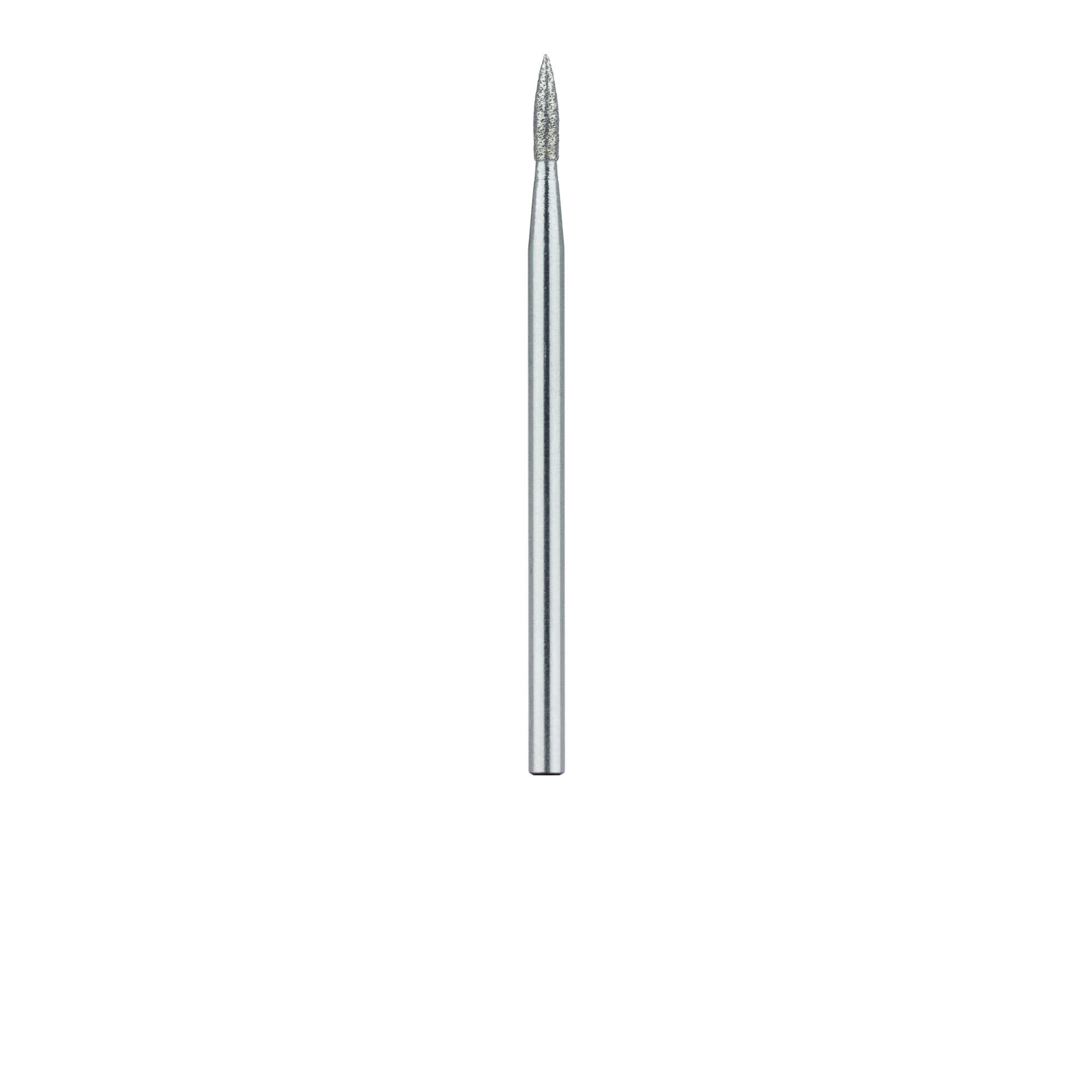 Meisinger 861S-016 HP Sintered Diamond Bur, Flame Shape, 1.6 mm Head, Medium Grit, 1 Each thumbnail 2