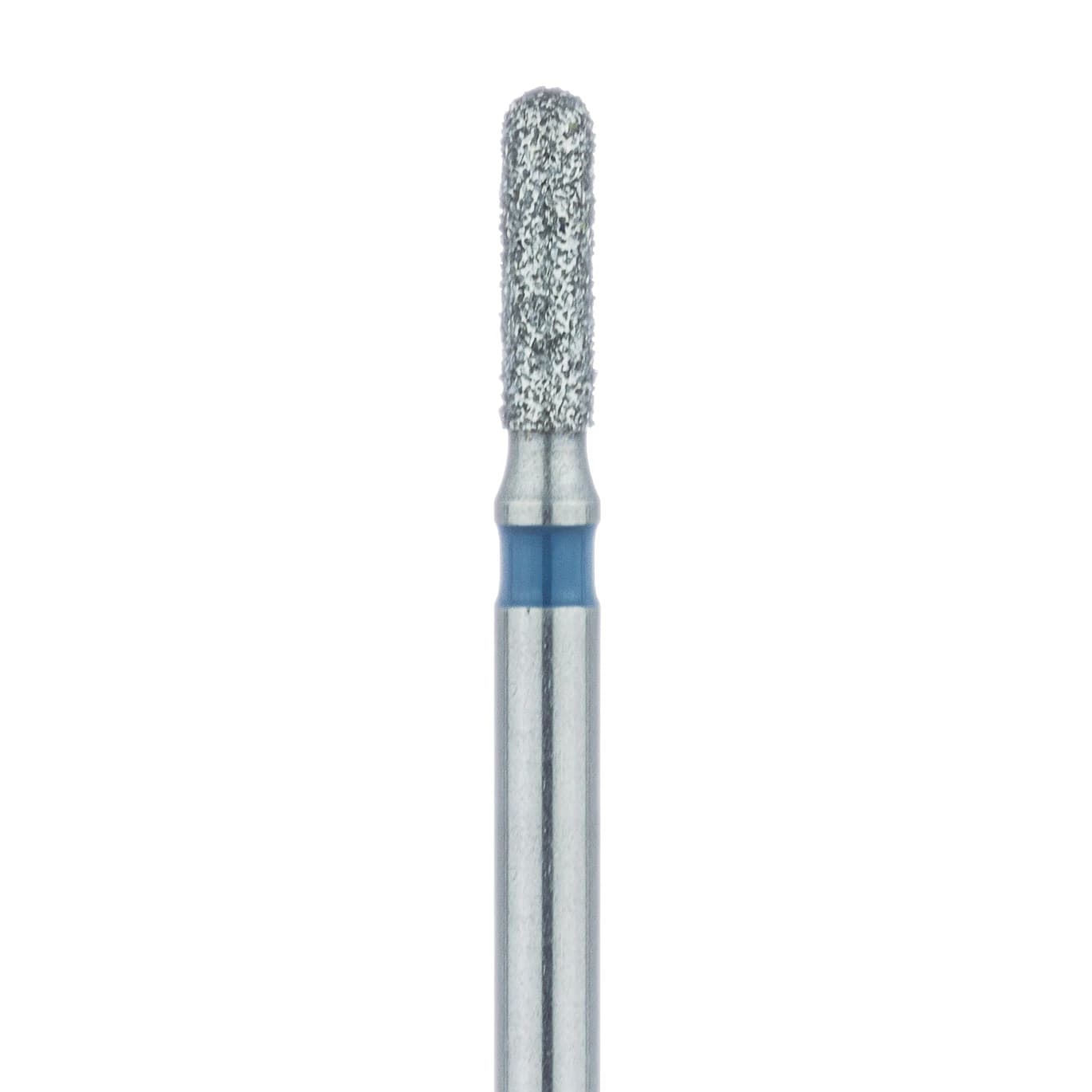 Meisinger 880-014-FG Multi-Use Diamond Bur, Round End Cylinder, Medium Grit, 1.4 mm Head Diameter, 5 mm Working Length, Friction Grip, 5/Pk - Meisinger Diamonds 880-014-FG Medium 5/Pk - Image 1