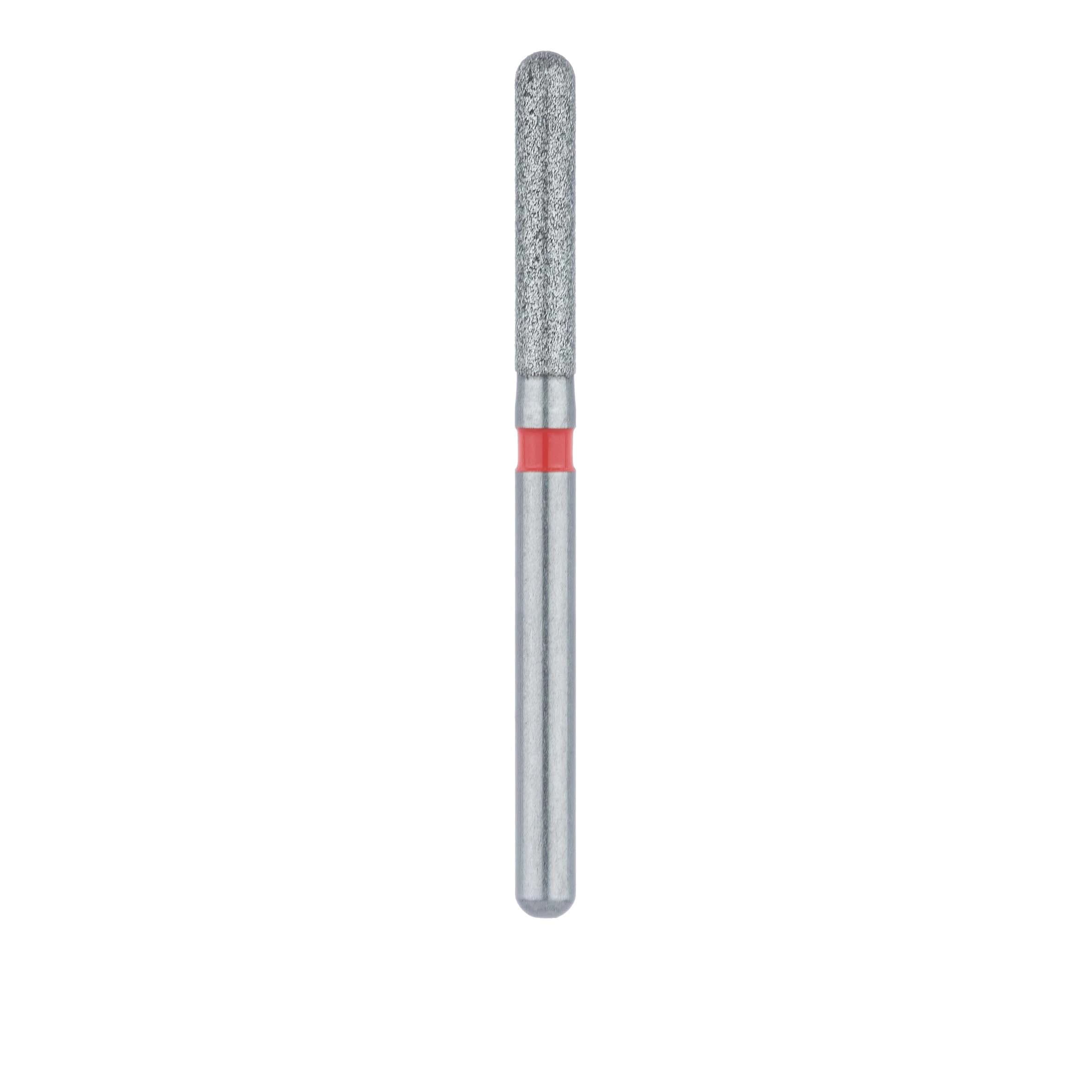 Meisinger Multi-Use Diamond Bur, FG, Round End Cylinder, #881F, 1.6 mm, Fine (Red), 5/Pk, 881F-016-FG thumbnail 2