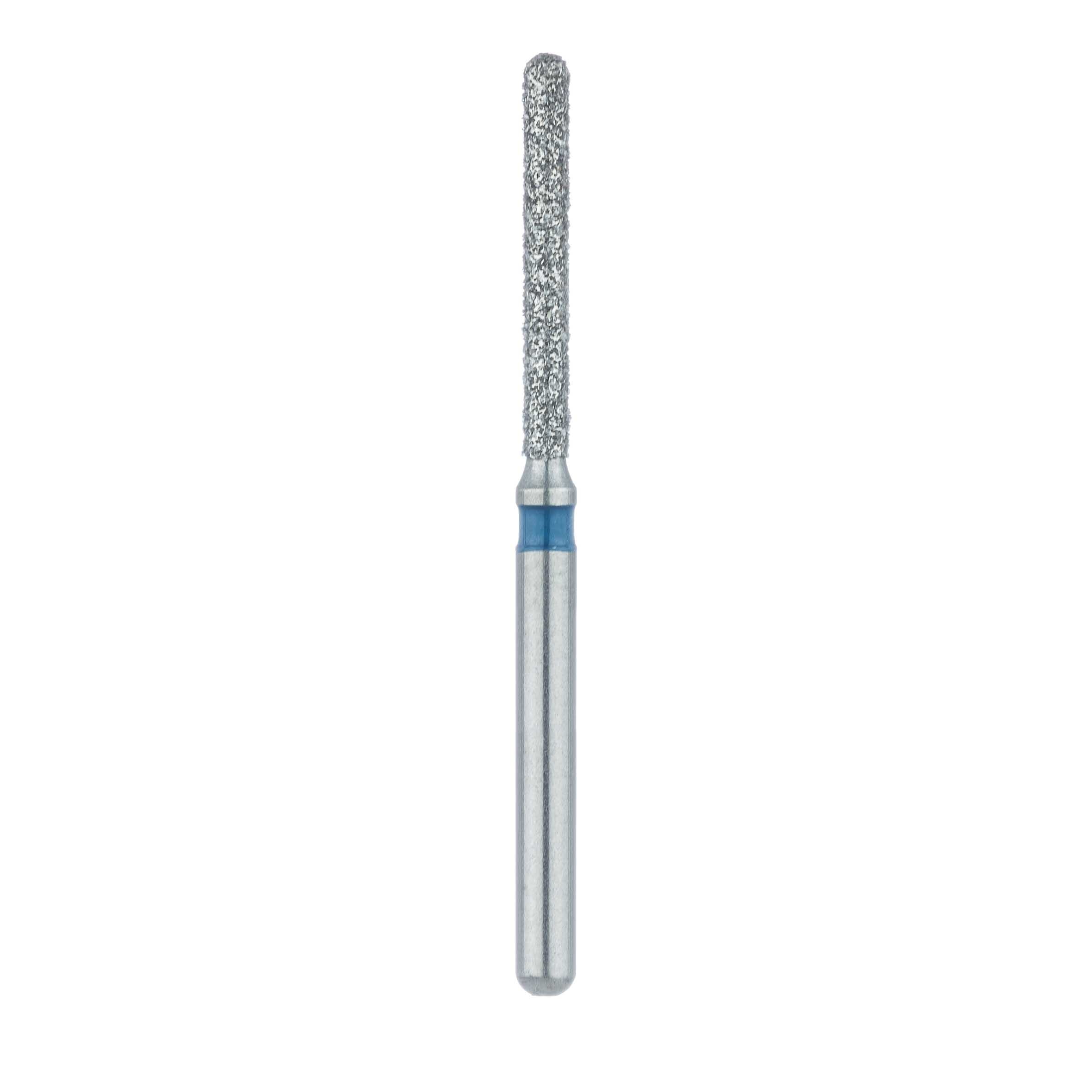 Meisinger 882-014-FG Multi-Use Diamond Bur, Round End Cylinder, Medium Grit, 1.4 mm Diameter, Friction Grip, 5/Pk thumbnail 2