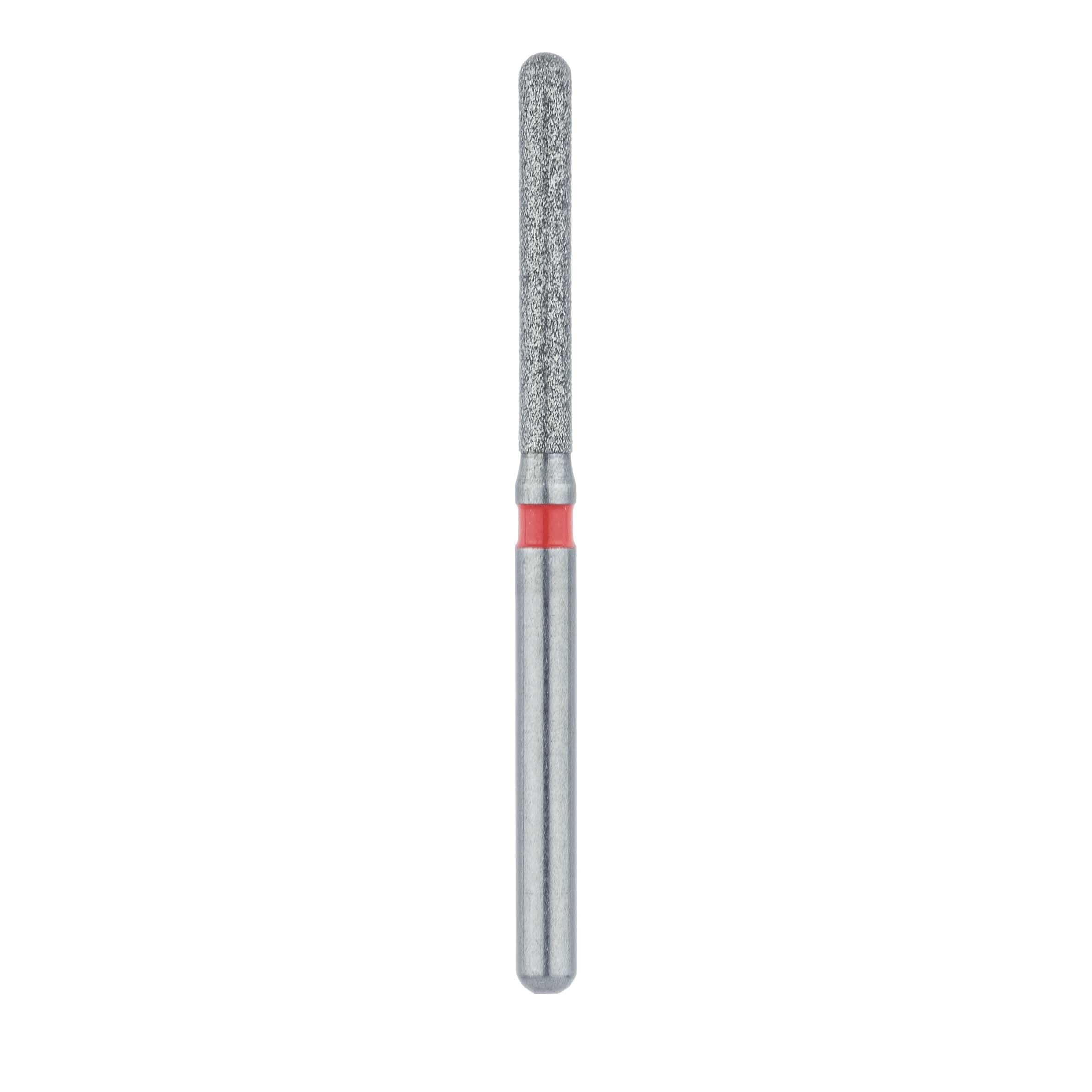 Meisinger Multi-Use Diamond Bur, FG, Long Round End Cylinder, #882F, 1.4 mm, Fine (Red), 5/Pk, 882F-014-FG thumbnail 2