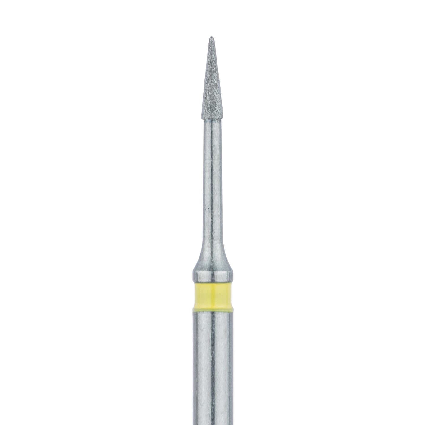 Meisinger 890LC-008-FG Extra Fine Diamond Bur, Needle Shape, 0.8 mm Head, Friction Grip, 5/Pk - Meisinger Diamonds 890LC-008-FG X-Fine 5/Pk - Image 1
