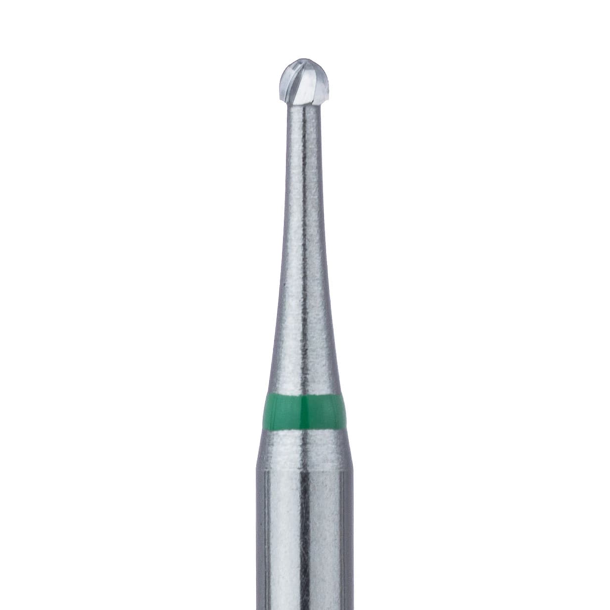 Meisinger HM1S Operative Tungsten Carbide Bur, #3S, Sharp Round, Right Angle (RA), 1.2mm, Pack of 5 - #3S Operative Carbide Bur Sharp Round RA Pack of 5 - Image 1
