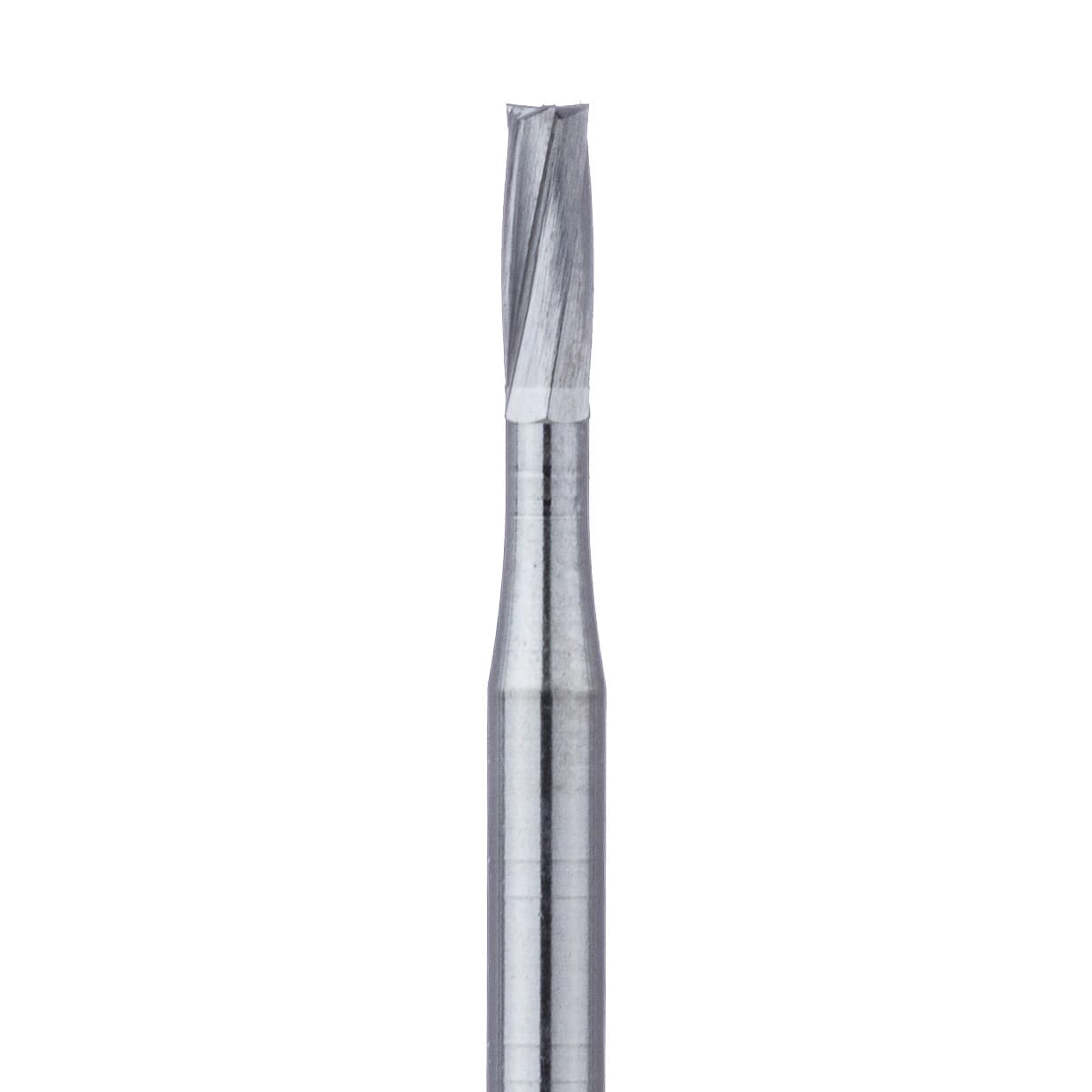 Meisinger Tungsten Carbide Bur, HM21-012-FG, Straight Fissure, #58, 1.2 mm Diameter, Friction Grip, 5/Pkg - Tungsten Carbide Burs – HM 207 End Cutting FG, 5/Pkg - Size #58, 1.2 mm Diameter - Image 1