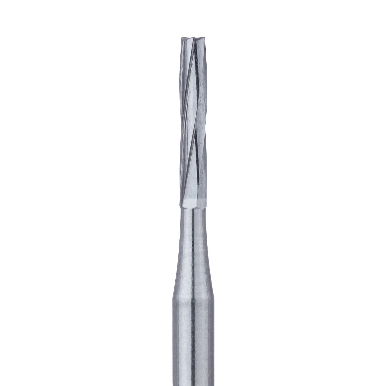 Meisinger FG Surgical Carbide Bur #57L, Long Straight Fissure, Friction Grip, 5/Pk, HM21L-010-SU - Meisinger FG Surgical Carbide Burs - #57L - Image 1