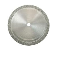 Meisinger 910D-190-HP Diamond Disc, Stiff Double-Sided Edge, 19 mm, Medium Grit, Blue Ring, HP Shank, 1/Pk - Diamond Disc, Handpiece, Stiff Double-Sided Edge, 910, 19 mm, Medium, Blue, 1/Pk, 910D-190-HP - Image 1