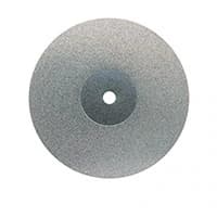 Meisinger 921DC Double Sided Diamond Disc, Extra Fine Grit, HP (Handpiece) Shank, 22.0 mm Diameter, 0.15 mm Thick, 1/Pk - Diamond Discs – Double Sided, HP - Extra Fine, # 921DC, 22.0 mm Diameter - Image 1