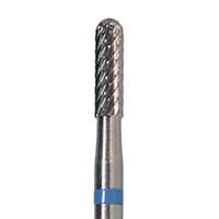 Meisinger HM129GX-023-HP Tungsten Carbide Lab Bur, Cross-Cut Round-End Cylinder, 2.3mm Head, HP Shank, 1 Each - Meisinger Carbide Lab Burs - HM129GX-023-HP - Image 1