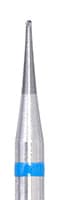 Meisinger HM 71-006 Carbide Lab Bur, Round, Plain Cut, 0.6 mm Head Diameter, HP Shank, 5/Pkg - Lab Bur Carbide Cutters – S, Plain Cut, Medium, HM 71, Round, HP, 5/Pkg - 1/2 Round, 0.6 mm Diameter - Image 1