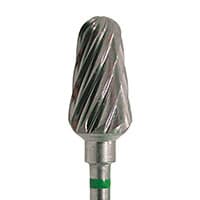 Meisinger HM75G-070-HP Lab Carbide Bur, Round End Taper, Plain Cut, Coarse, 7.0 mm, HP, 1 Each - Lab Bur Carbide Cutters – G, Plain Cut, Coarse, HP, 1/Pkg - Size 75G, 7.0 mm Diameter - Image 1