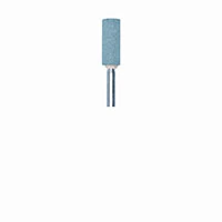 Meisinger Z732-050 HP Medium Diamond Abrasive, Large Cylinder, 5.0 mm Head, 12.5 mm Working Length, Grey, 1/Pkg - Z732-050 HP Medium Diamond Abrasive - Image 1