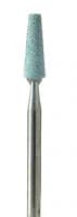 Meisinger 652-035 Green Ceramic Abrasive Mounted Stone, HP Shank, Medium Grit, 3.5 mm, 5/Pkg - Green Ceramic Abrasives – HP, Green, Medium, 5/Pkg - 652-035 - Image 1