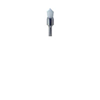 Meisinger 115-040 RA White Nylon Polishing Brush, Right Angle, 4.0mm Head, Pack of 5 - 115-040 RA WHITE POLISHING BRUSHES (5) - Image 1