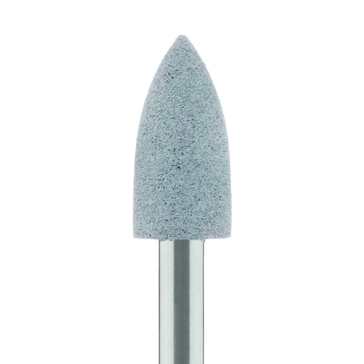 Meisinger 9501U-055 RA Universal Polisher, Flame Shape, White, 5.5mm Head, 5/Pack - 9501U-055 RA Universal Polisher Flame White (5) - Image 1