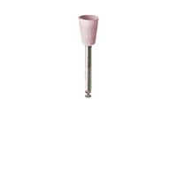 Meisinger #9653-070 Pink Polisher Cup RA, Fine, Inverted Cone, 7mm, Pack of 5 - #9653-070 Pink Polisher Cup RA Pack of 5 - Image 1