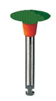 Meisinger 9746G-100 RA Green/Orange Diamond Polisher, Knife Edge, Coarse, 10.0 mm, 2/Pk thumbnail 2