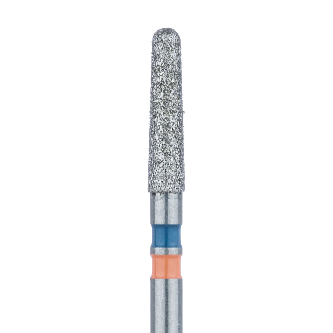 Meisinger Zirconia Diamond Bur, FG, Tapered Round End Cylinder, #850-018M, 1.8 mm, Medium Grit, Blue, 5/Pk, Z850-018-FG - Zirconia Diamond Bur, FG, Tapered Round End Cylinder, # 850-018M, 1.8 mm, Medium, Blue, 5/Pk, Z850-018-FG - Image 1