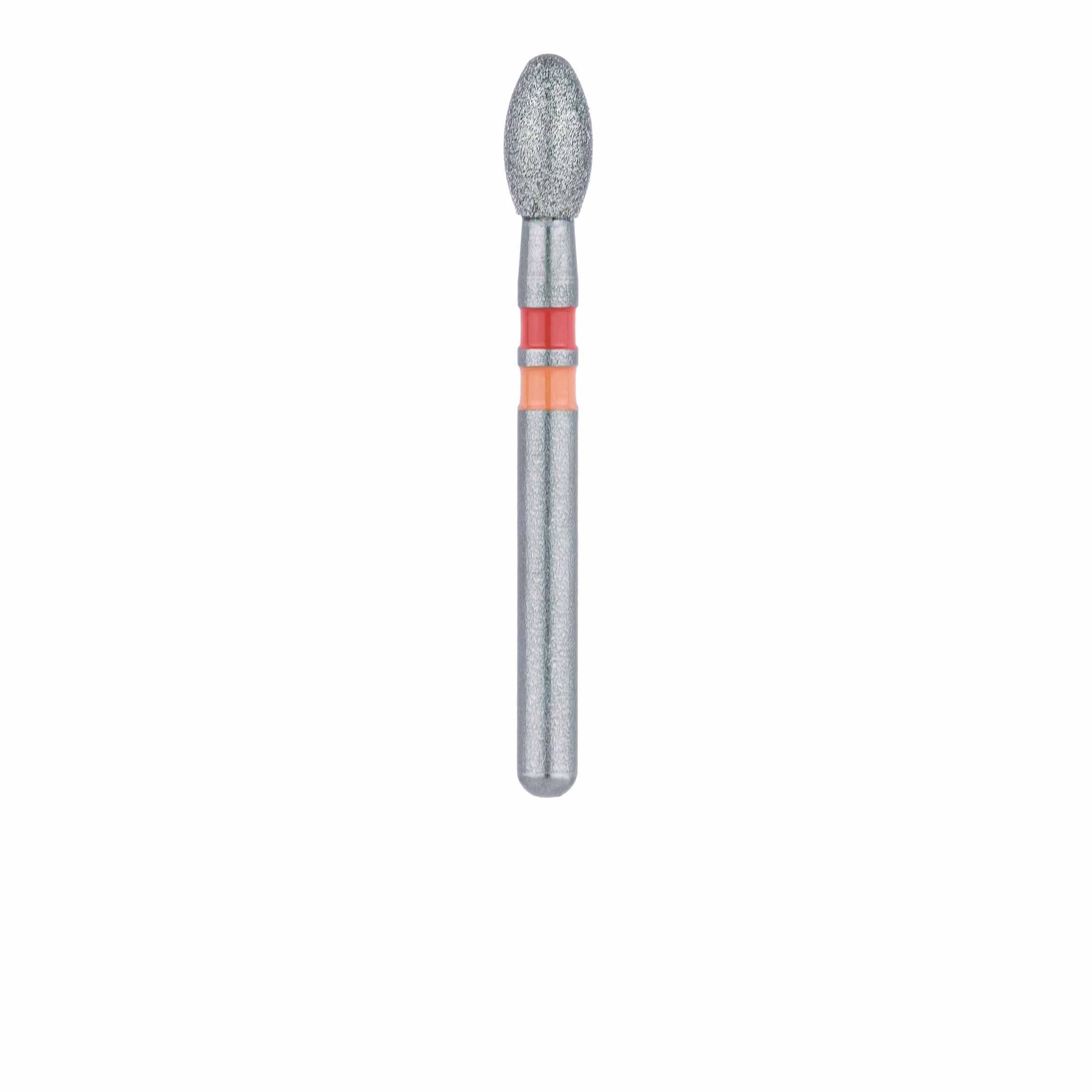 Meisinger Zirconia Diamond Bur, FG, Football, #833, 2.3 mm, Fine, Red, 5/Pk, Z833F-023-FG thumbnail 2