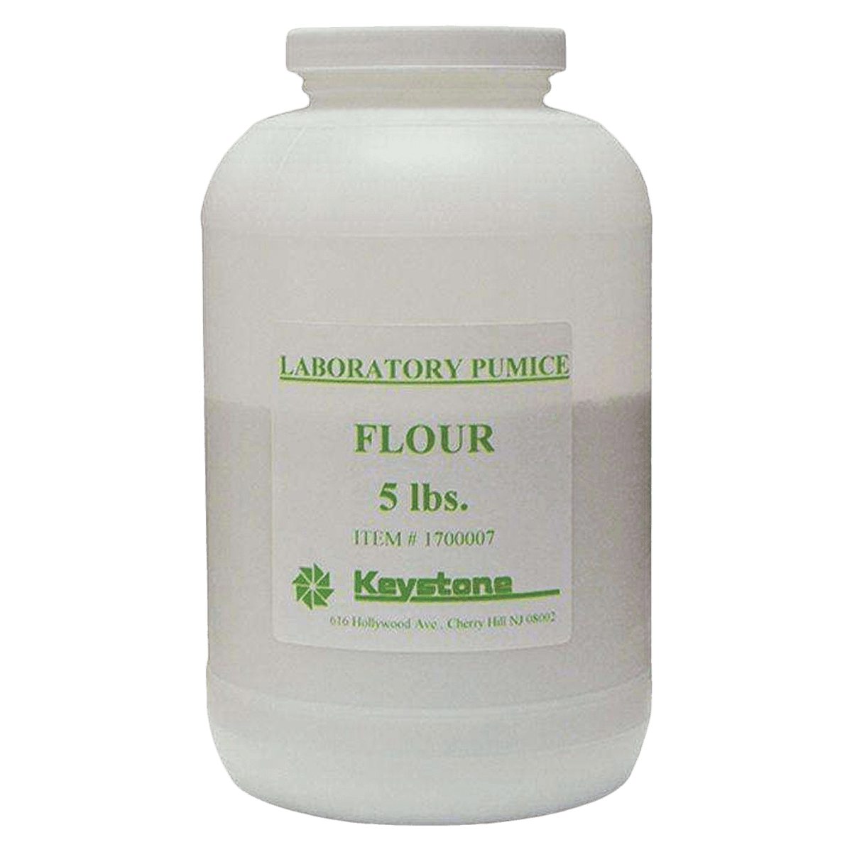 Keystone Laboratory Pumice Powder, Fine F, 50 lb Bottle - Keystone Laboratory Pumice Powder, Fine F, 50lb. Bottle - Image 1