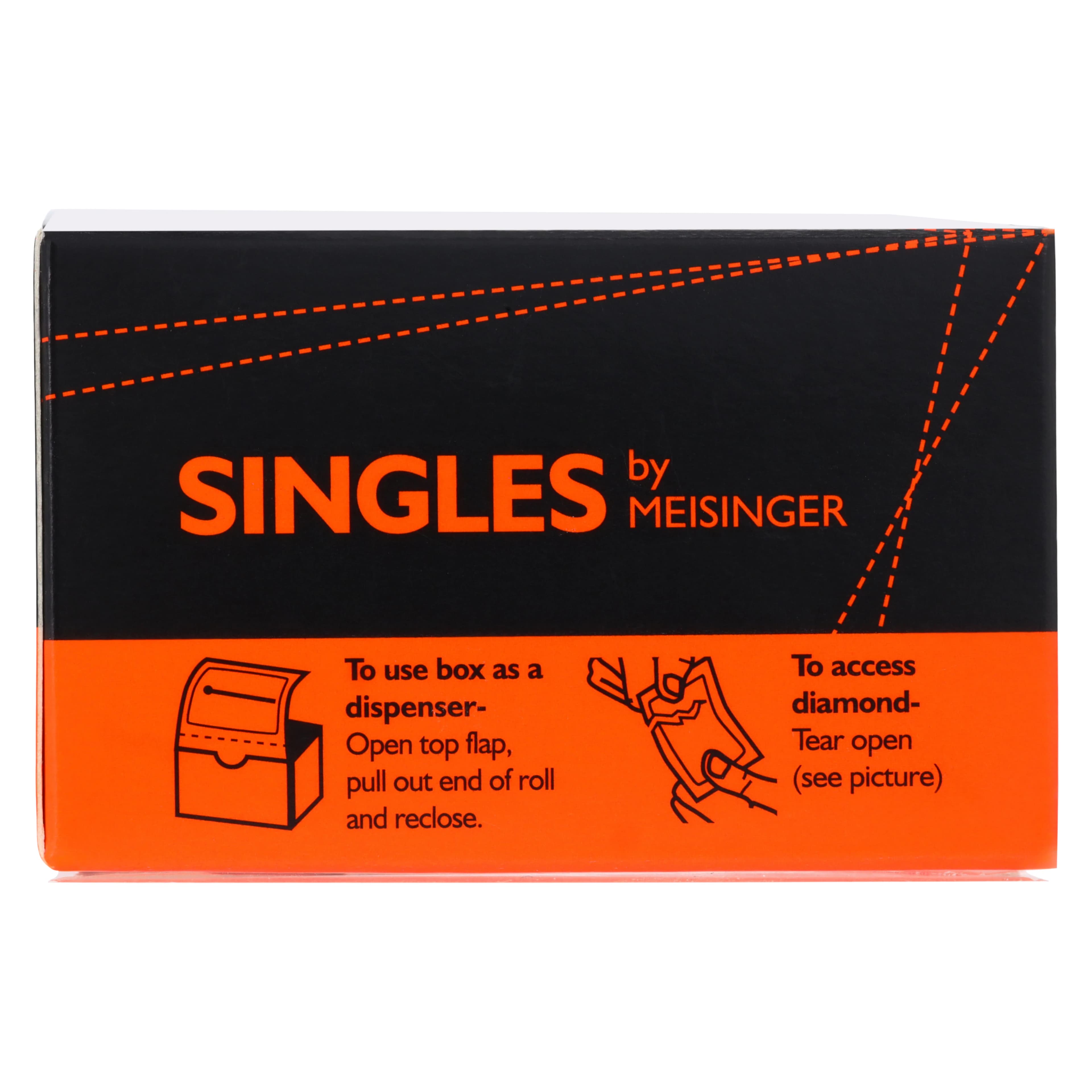 Meisinger Single-Use Sterile Diamond Burs, FG, Round, #0116M, 1.6 mm, Medium Grit, Blue, 25/Pk thumbnail 8