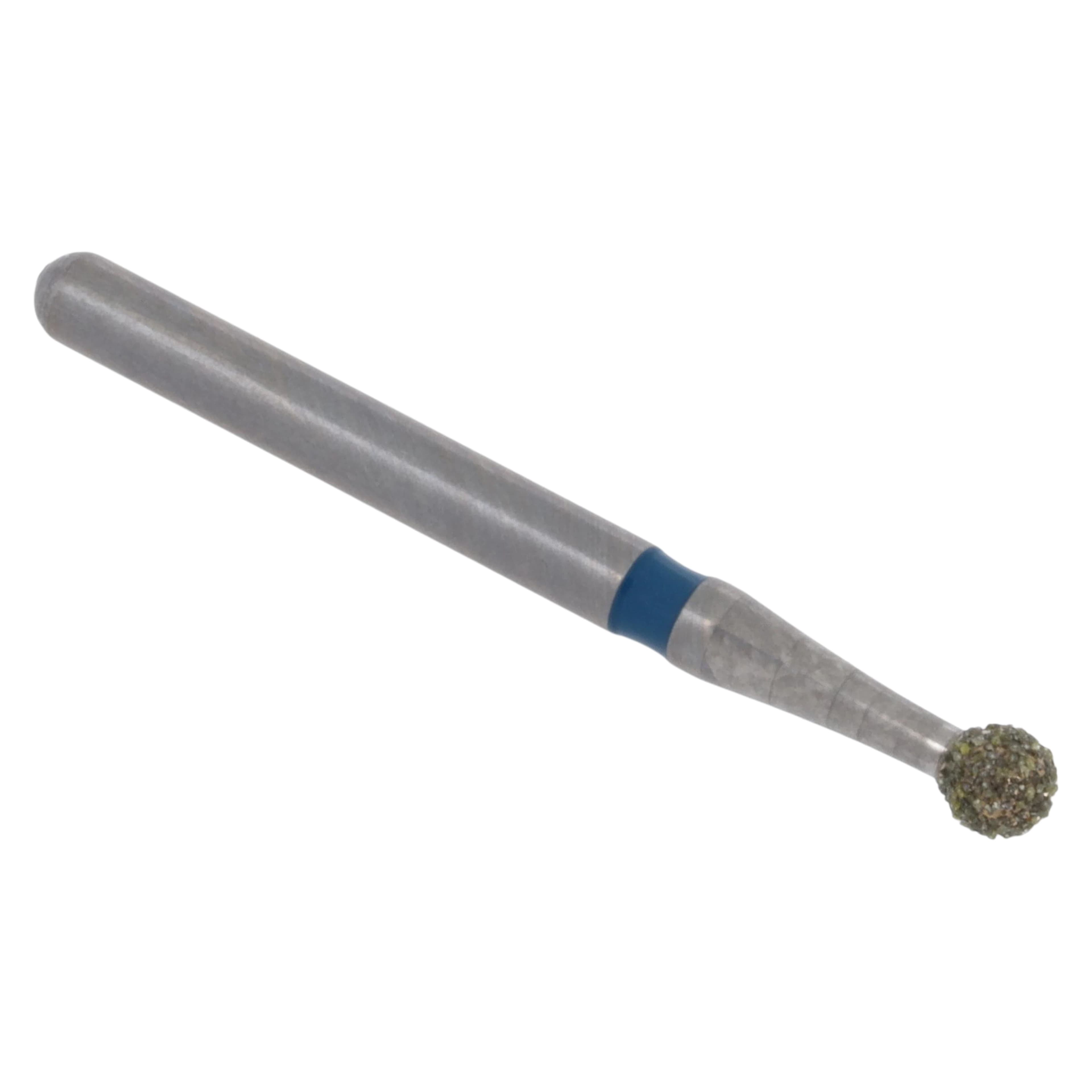 Meisinger Singles Disposable Diamond Bur, FG, Round, Medium Grit, 1.8mm, #0118M, 25/Pack thumbnail 3