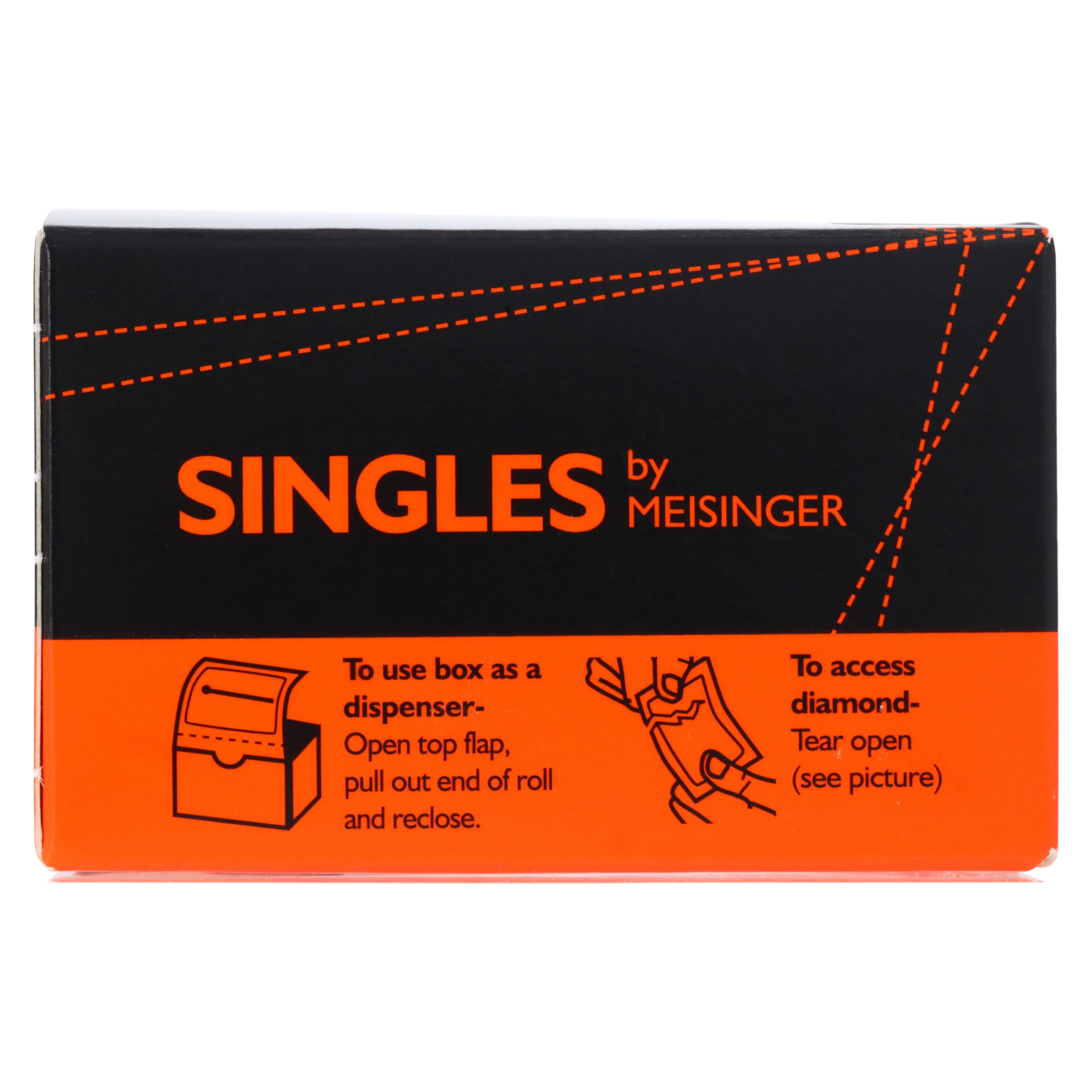 Meisinger Single-Use Sterile Diamond Burs, FG, Round, #0123C, 2.3 mm, Coarse, Green, 25/Pk thumbnail 8